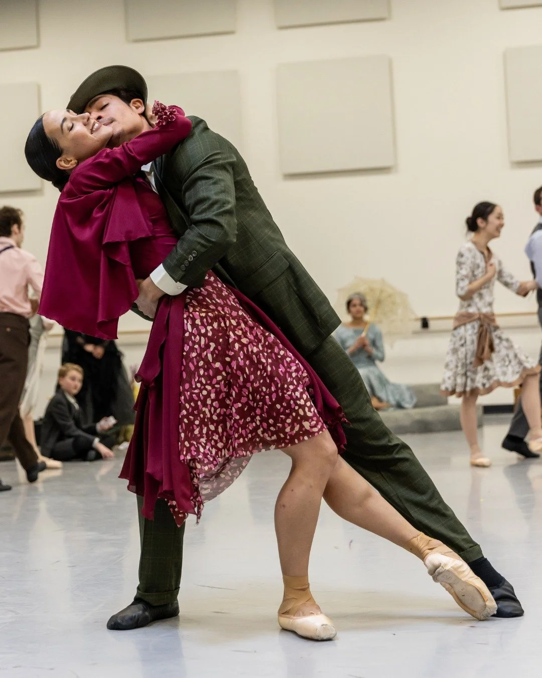 Production Photo of Musetta
Dancers: Francesca Dugarte, Sabastian Zamora
Photo by: Jennifer Zamuda
Costume made while under contract with BalletMet Columbus