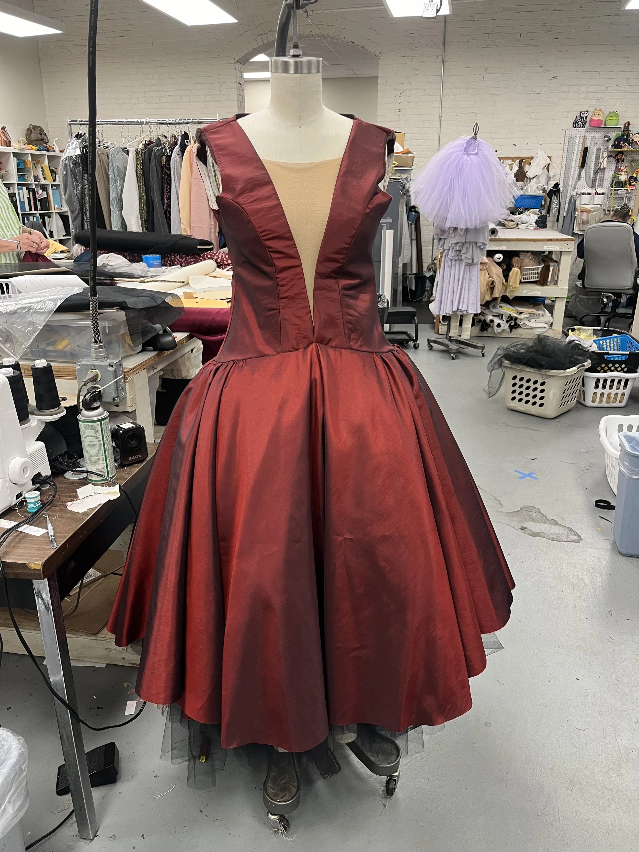 Progress Photo
Costume made while under contract with BalletMet Columbus
