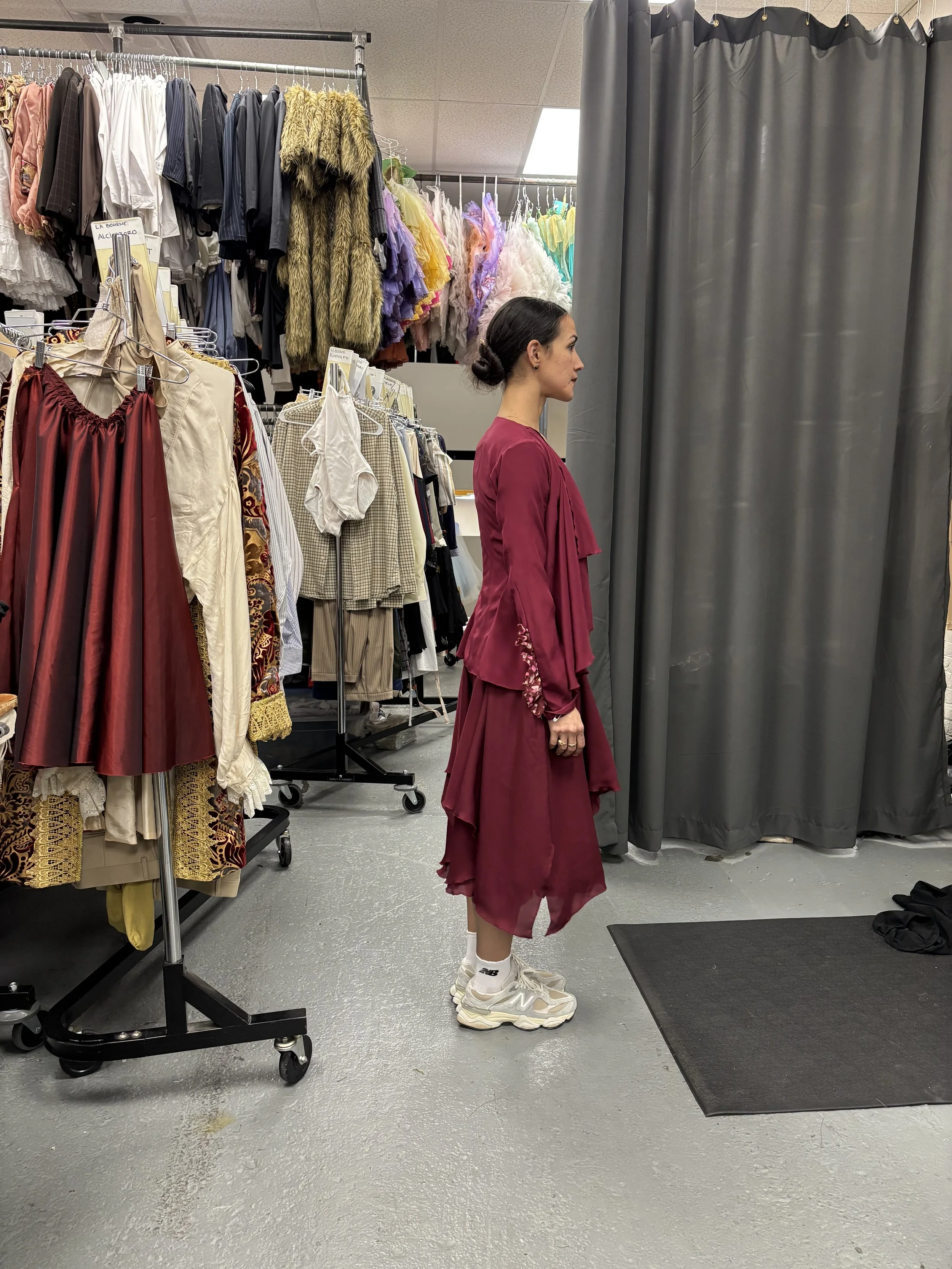 Fitting Photo
Dancer: Francesca Dugarte
Costume made while under contract with BalletMet Columbus