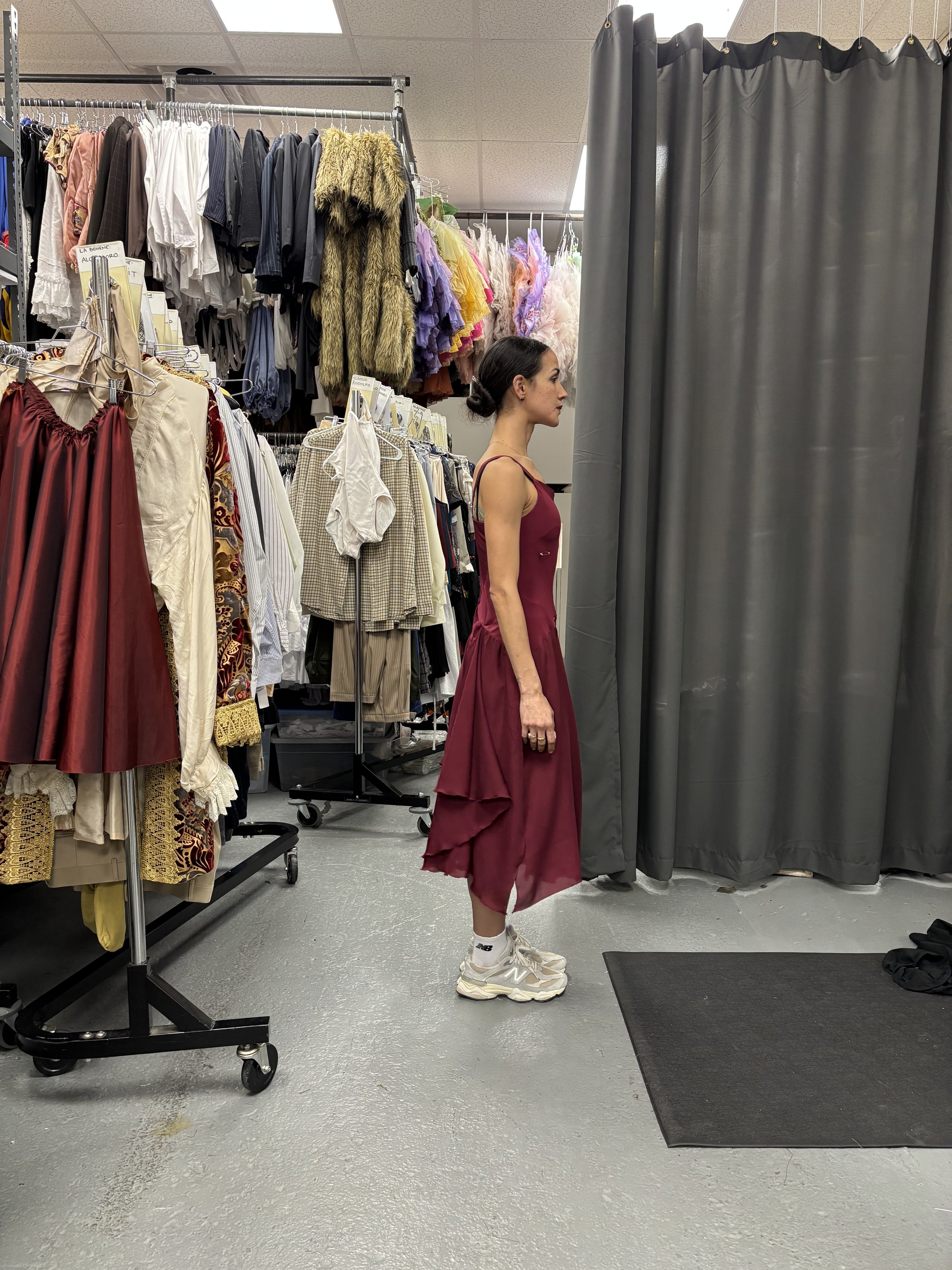 Fitting Photo
Dancer: Francesca Dugarte
Costume made while under contract with BalletMet Columbus