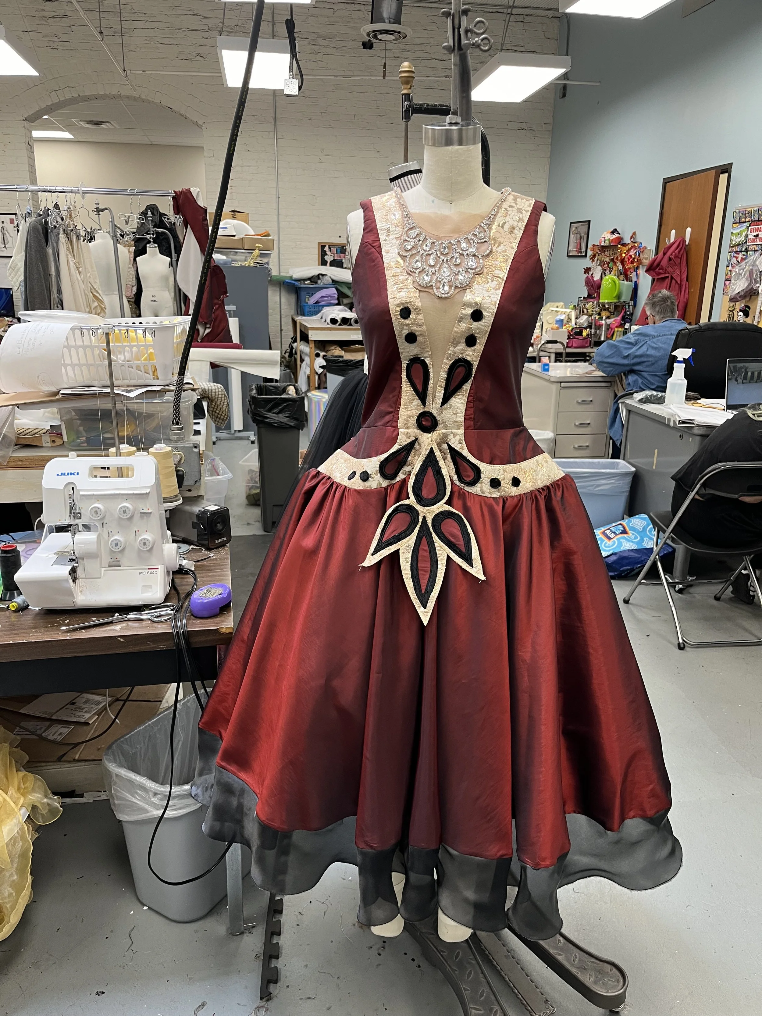 Progress Photo
Costume made while under contract with BalletMet Columbus