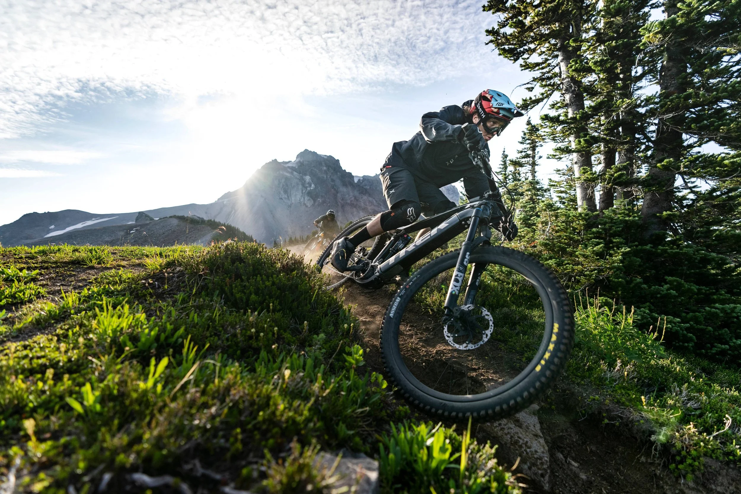 mountain biking