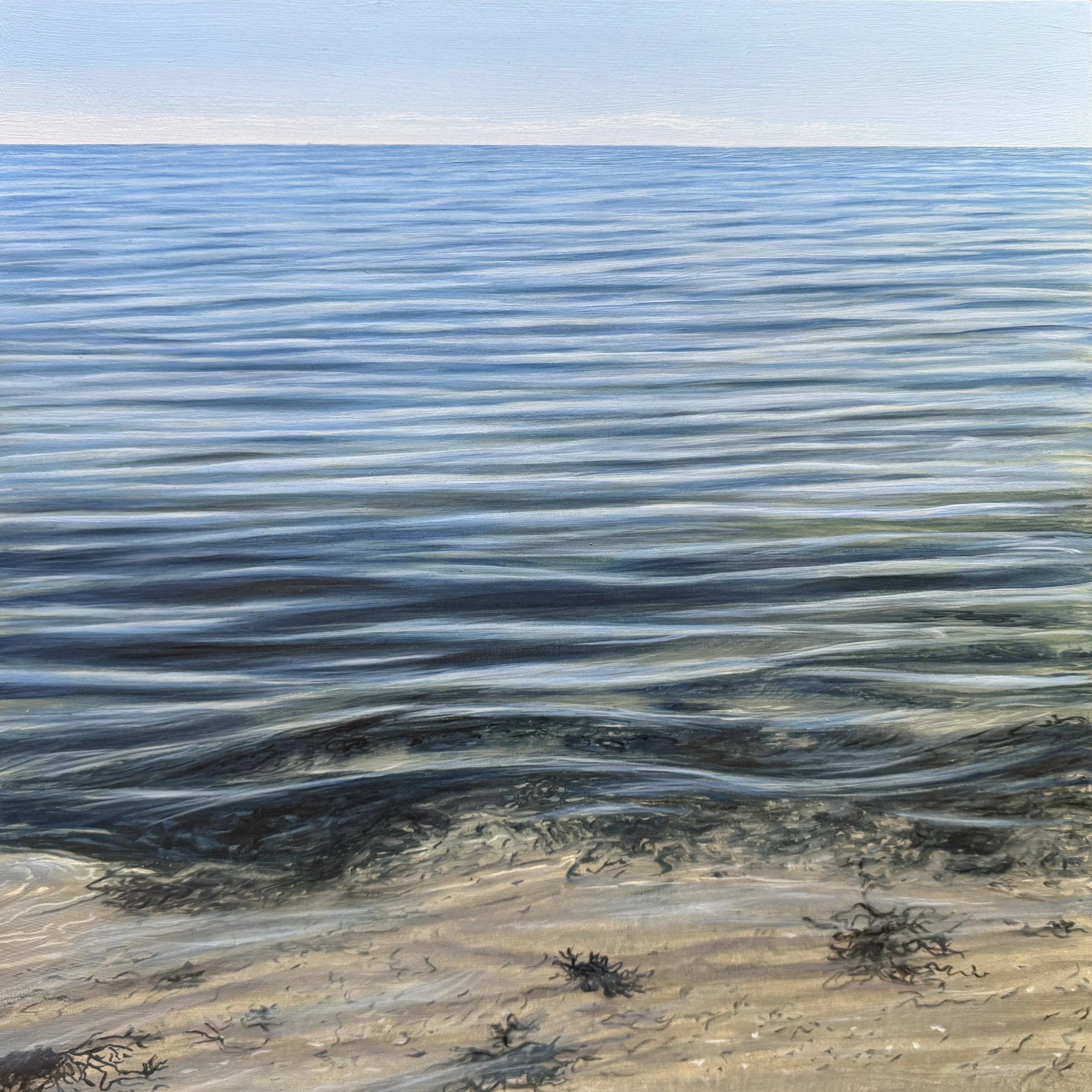 Bayside Afternoon, 18"x18"