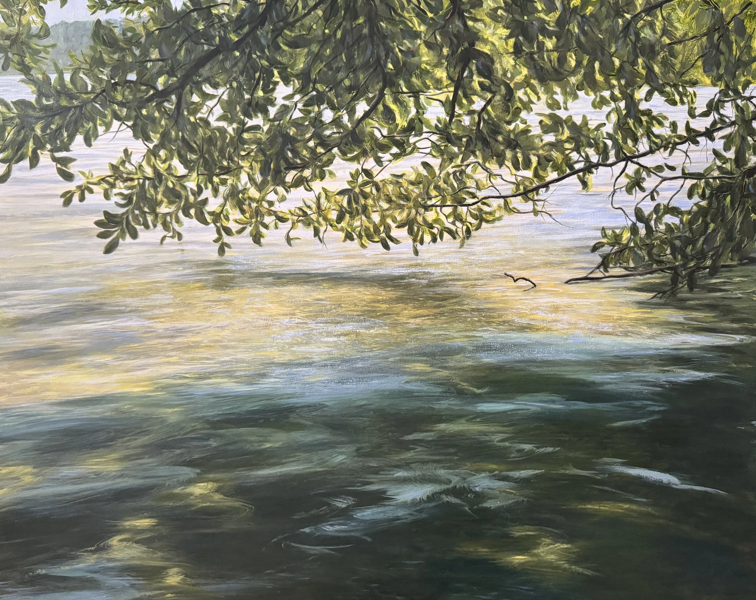 Under the Trees at Gull Pond, 24"x30"