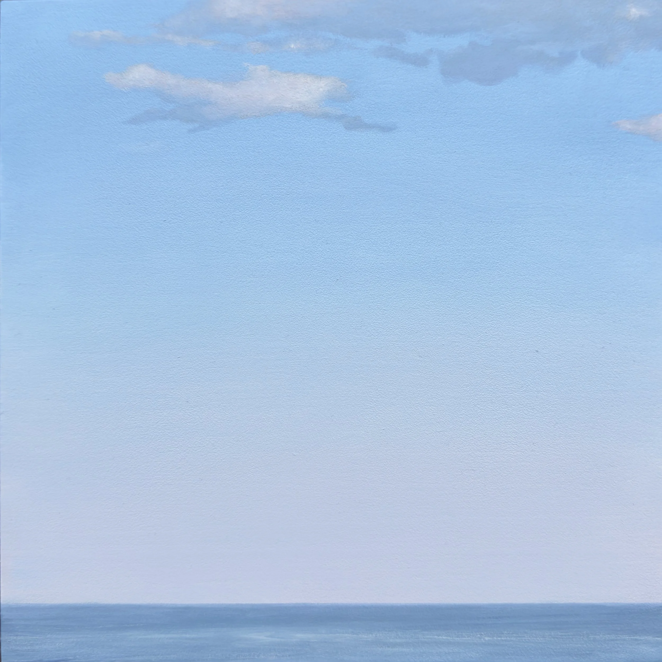 Sunset looking East, 10"x10"