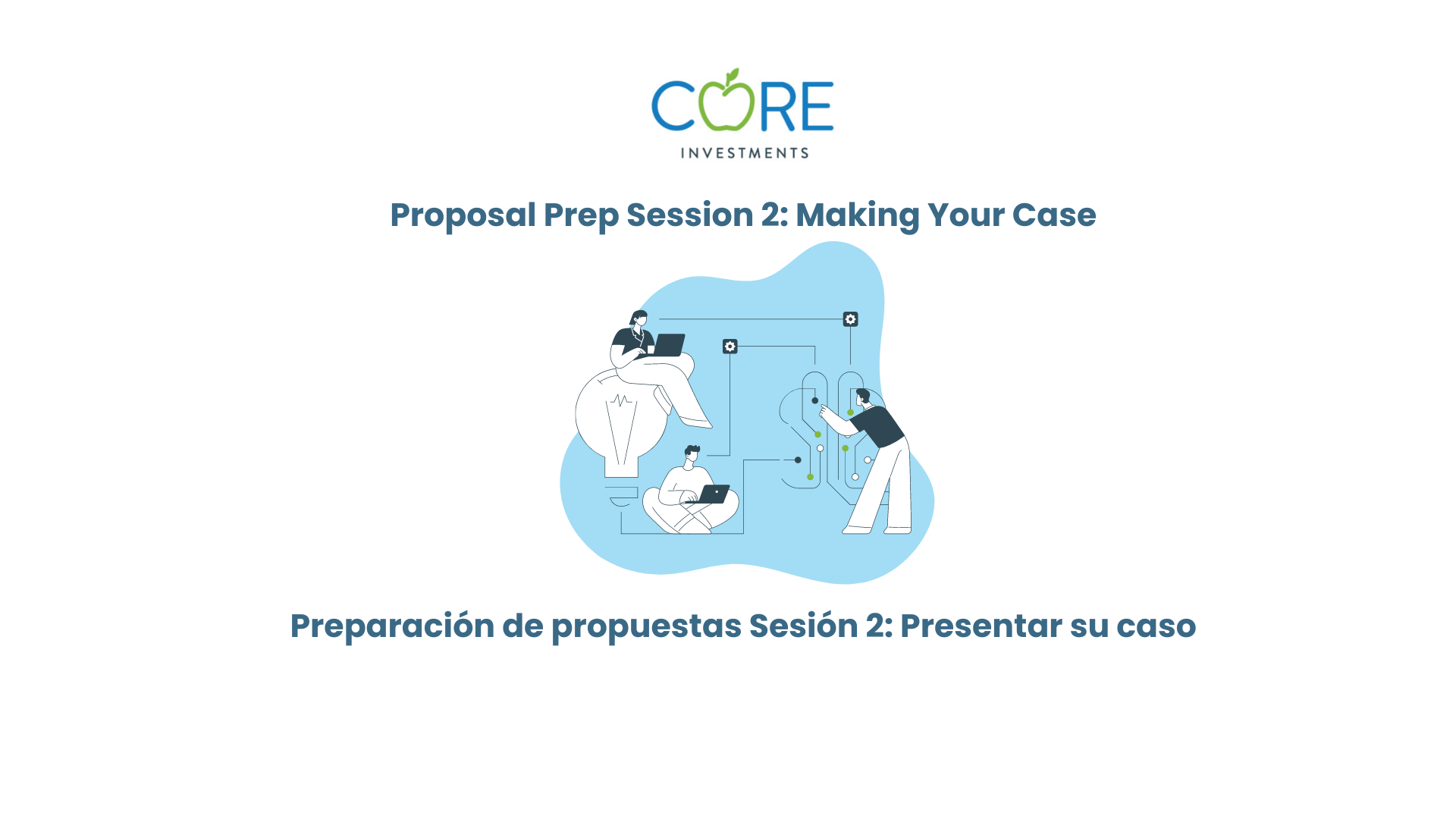 Sesión 2 de preparación de la propuesta: exponga sus argumentos