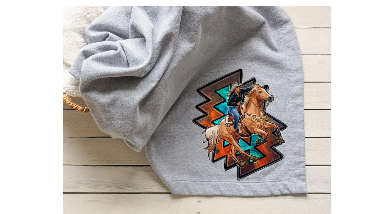 Aztec Cowgirl blanket.png