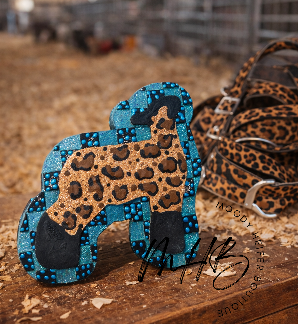 Cheetah -n- Checkers Livestock Freshie