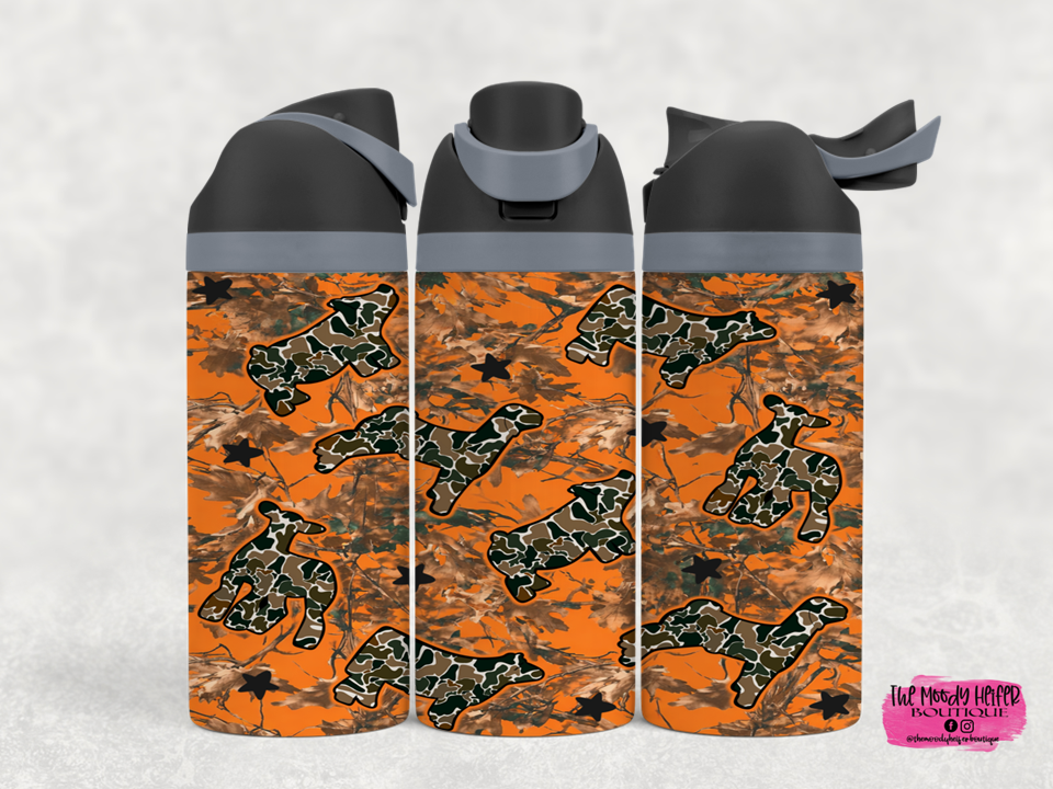 Sunset Camo Livestock Water Bottle