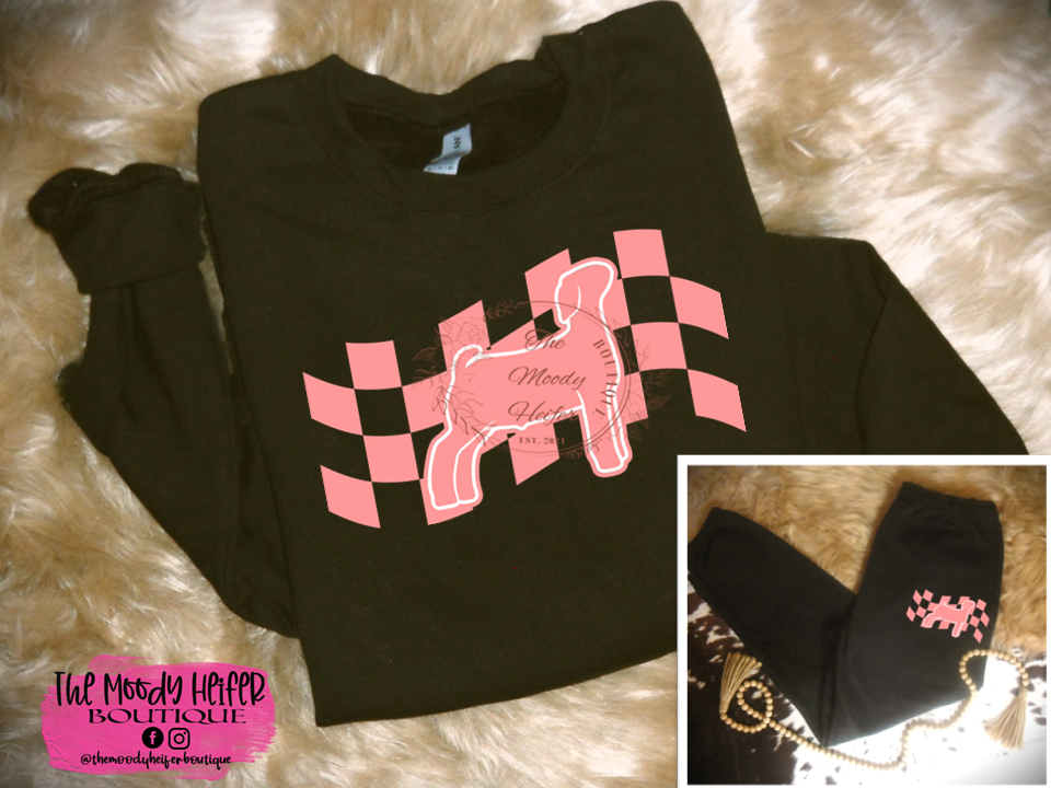 coral checker sweat set goat.png