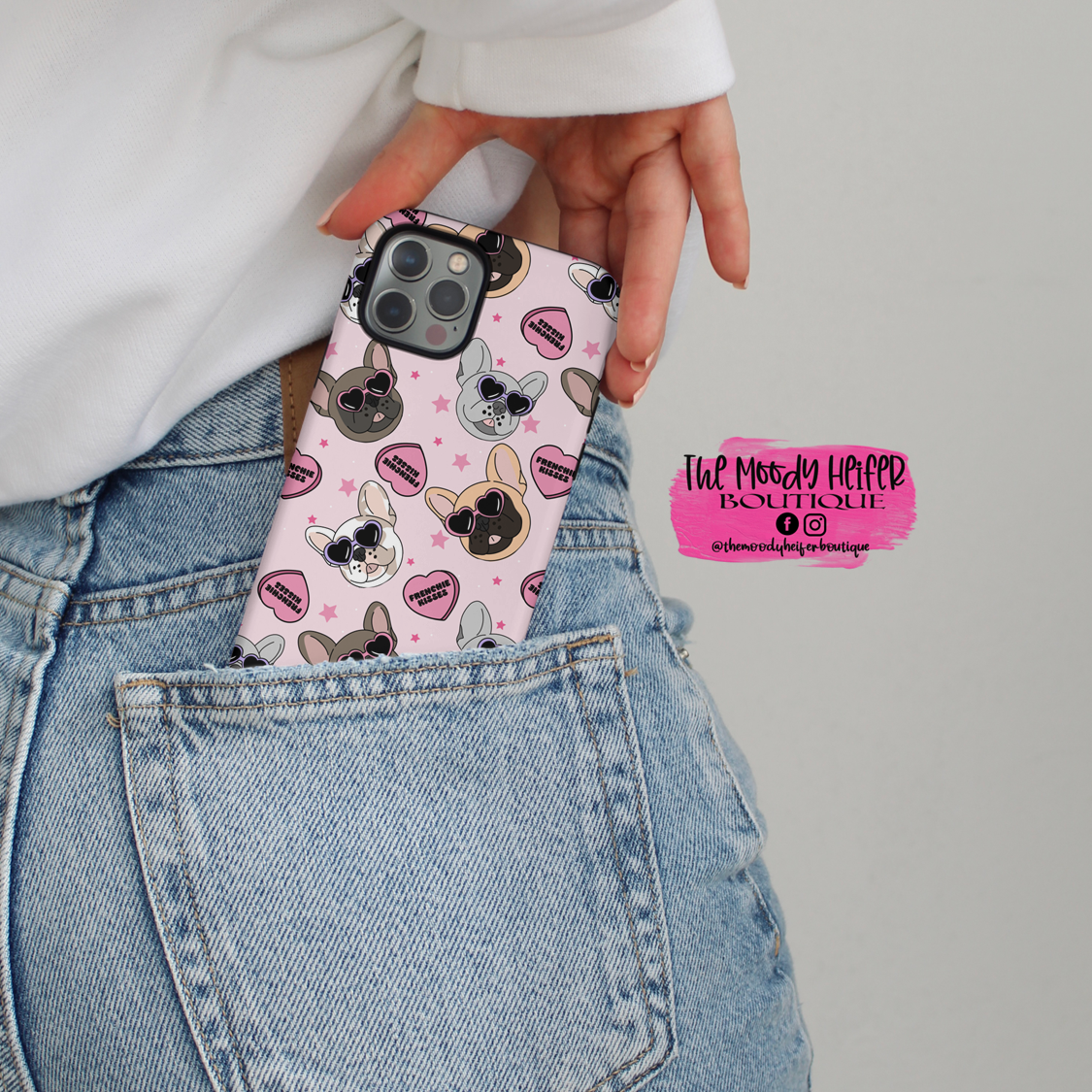 Frenchie Kisses Tough Cases