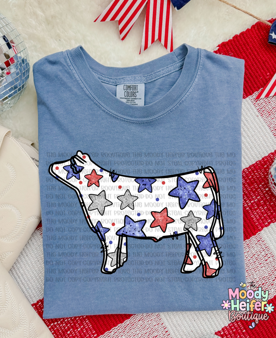 Shinning Stars Livestock Comfort Colors Shirt