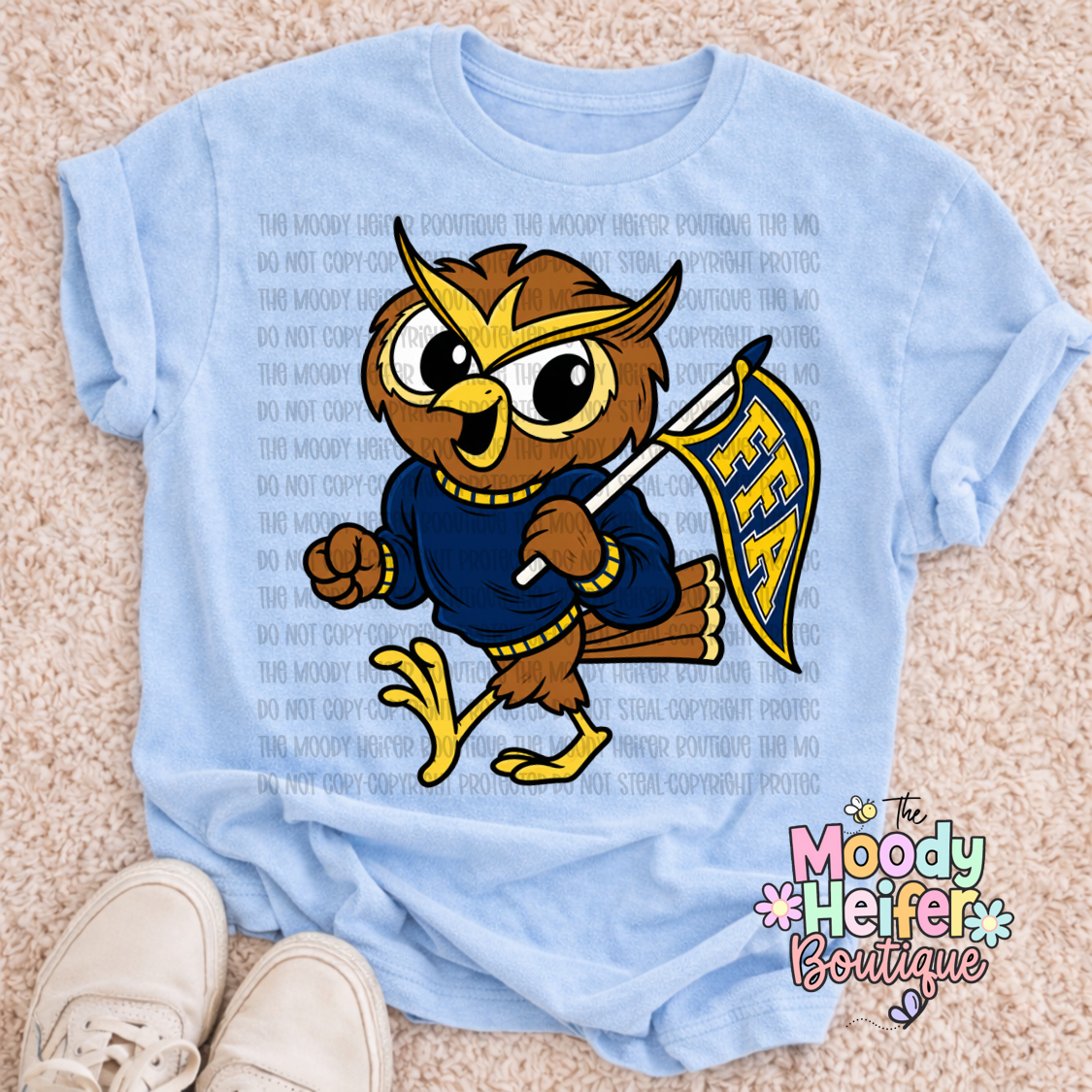 FFA Owl w/ Pennant Comfort Colors Shirt