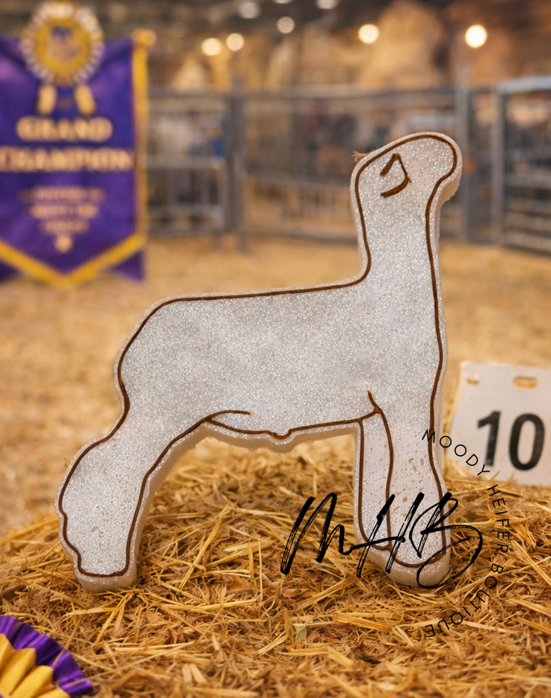 Side Profile Lamb Freshie