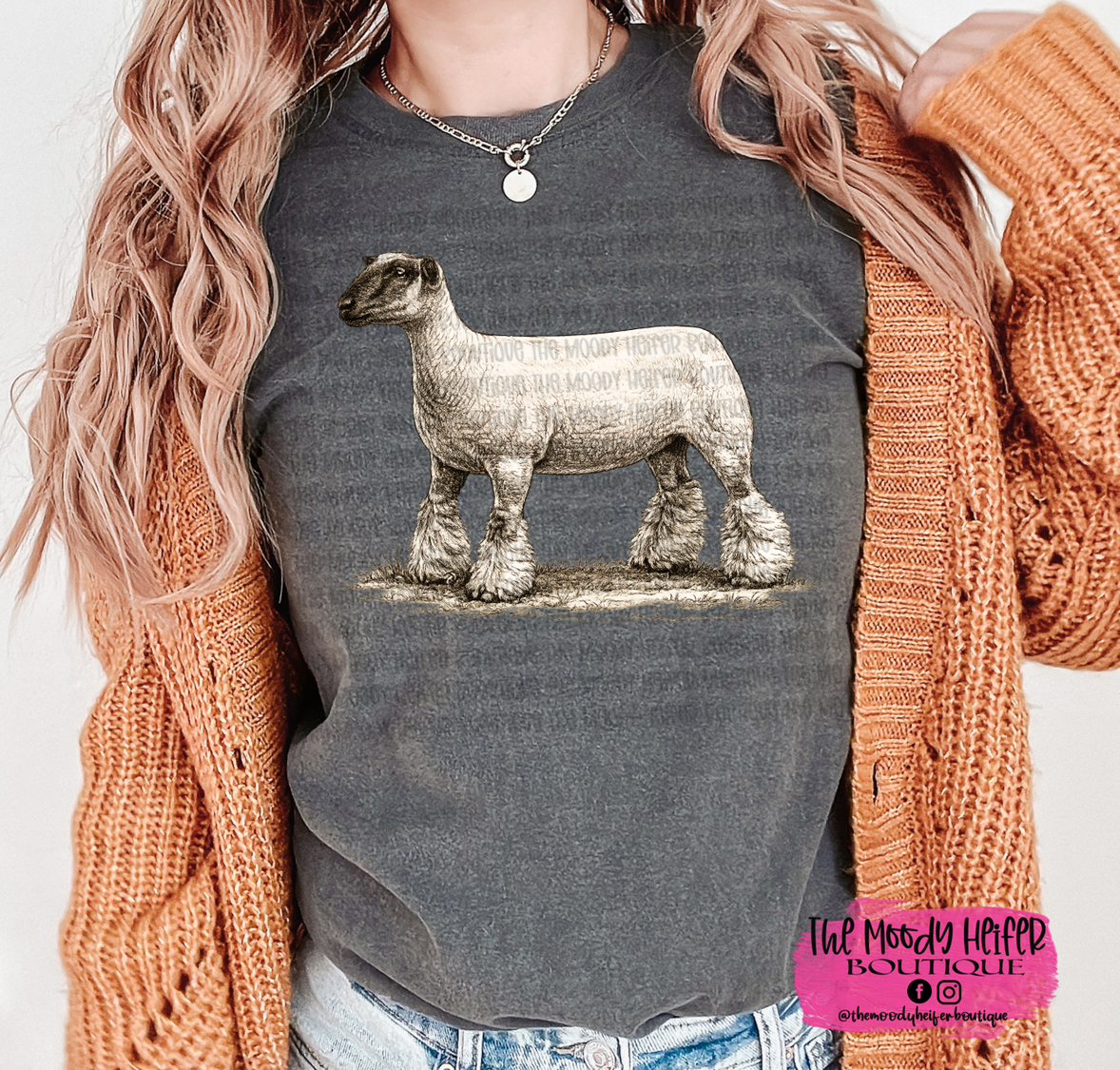 vintage show barn lamb shirt.png