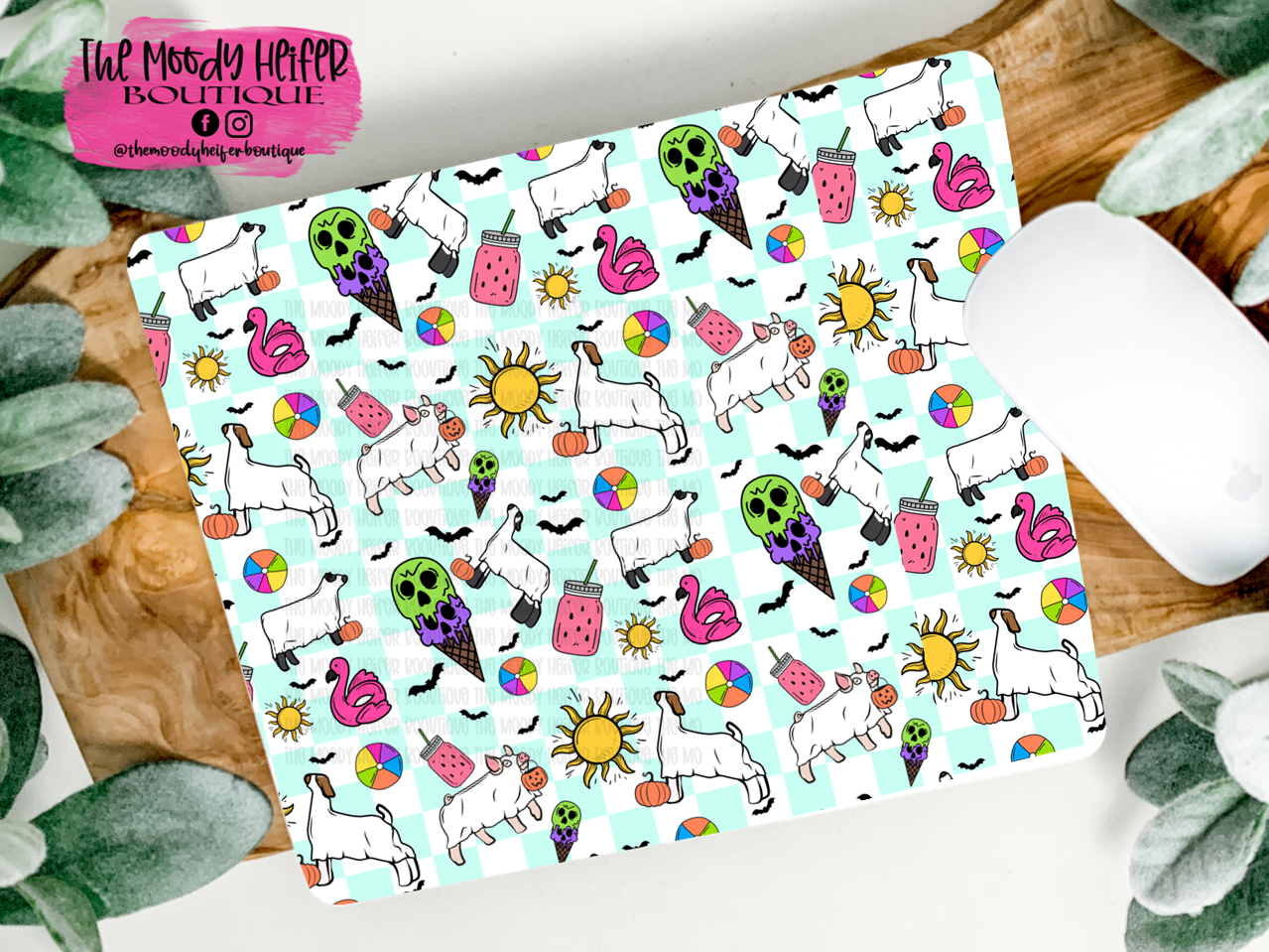 Summerween Livestock Mousepad