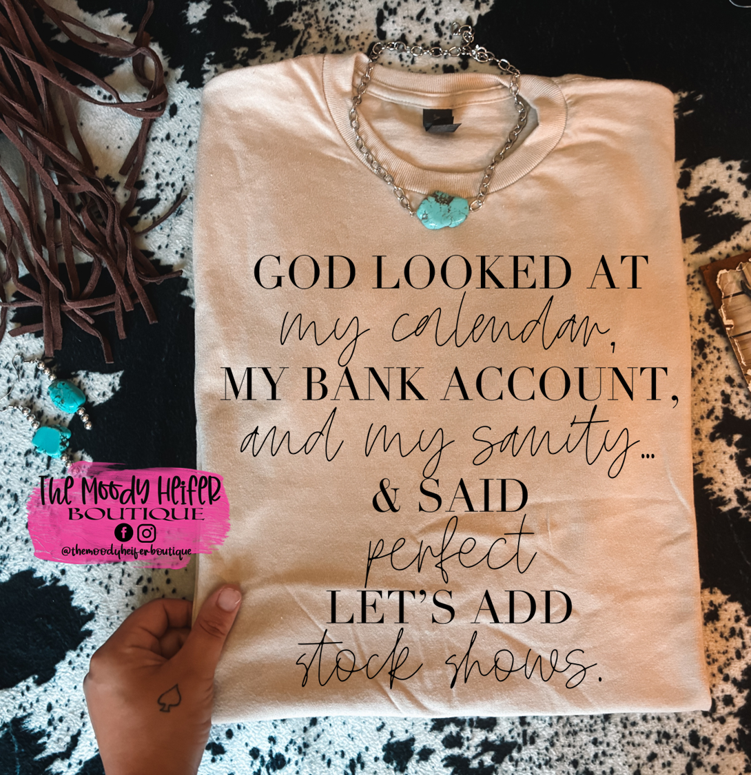 Add Stock Shows Natural Shirt