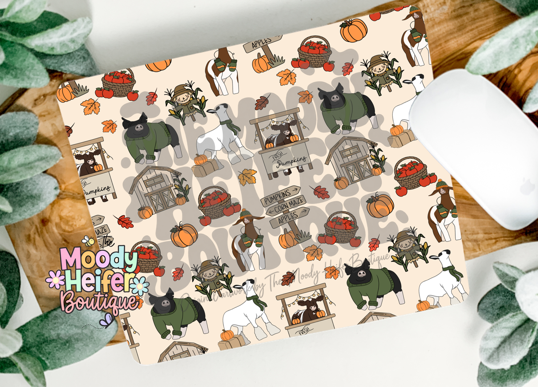 Fall Livestock Mousepad
