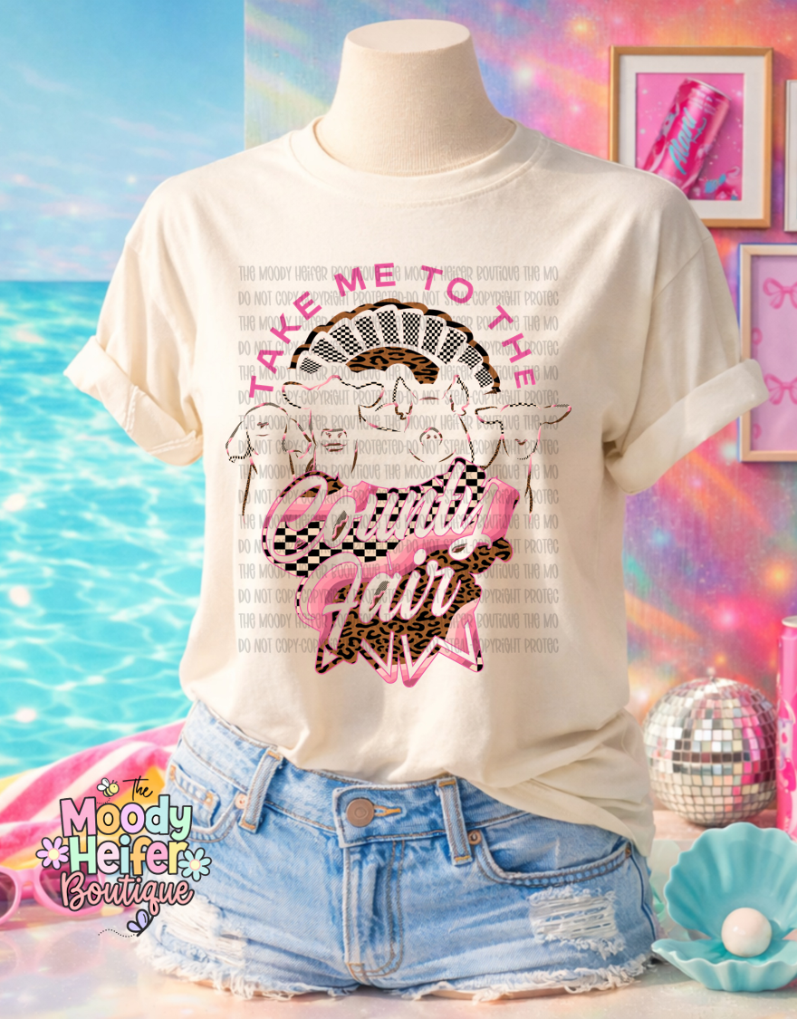 Take Me to County Fair Comfort Colors Shirt