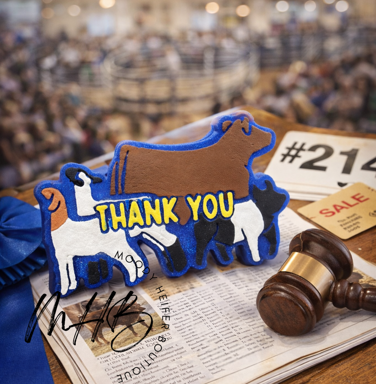 "Thank You" Livestock Freshie