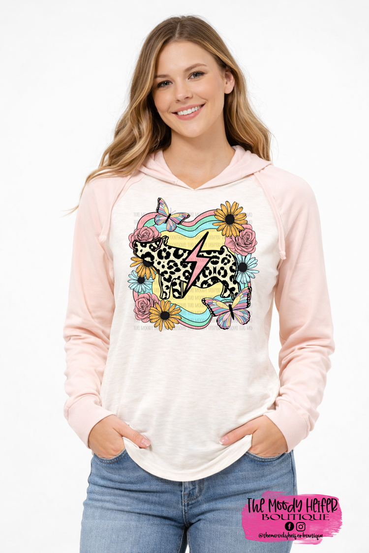 Bolt Babe Livestock Pastel Hoodie