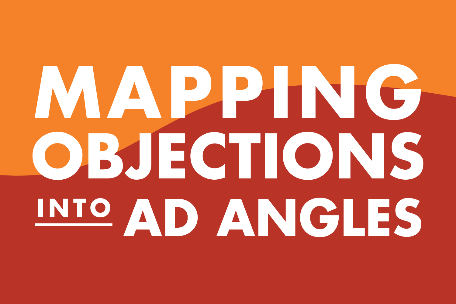 Mapping Objections Into Ad Angles