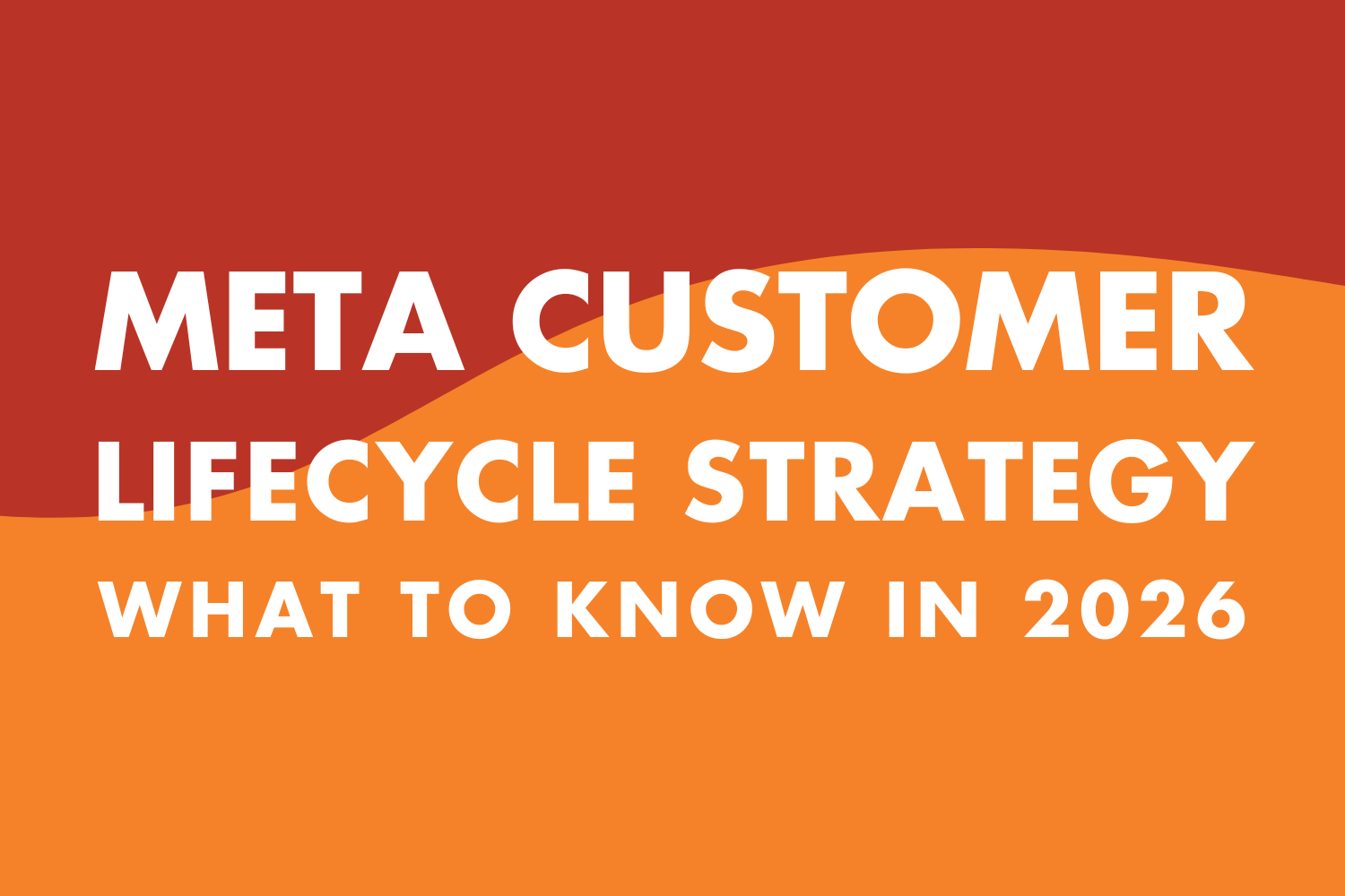 Customer Lifecycle Strategy: Coming to Meta Ads in 2026