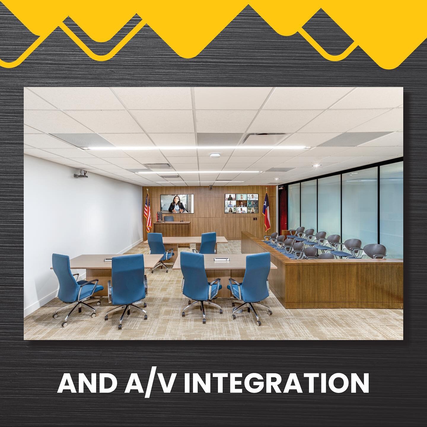 CORE Office Interiors is more than great furniture! We have an amazing team and process but also provide full turn-key solutions for any interiors project. We are proud to showcase one such project lead by our A/V Integration team, John Trump, and ou