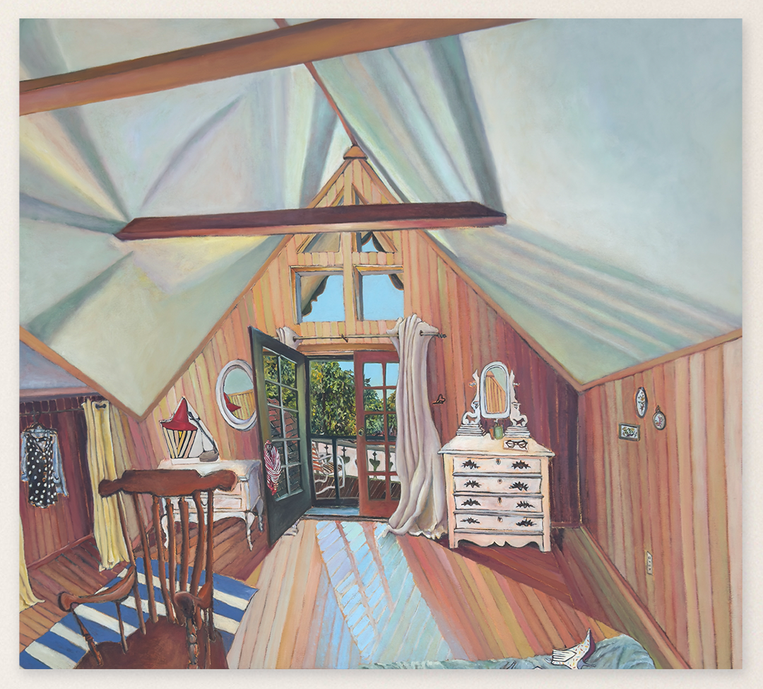 Confetti
36" x 40", oil on canvas