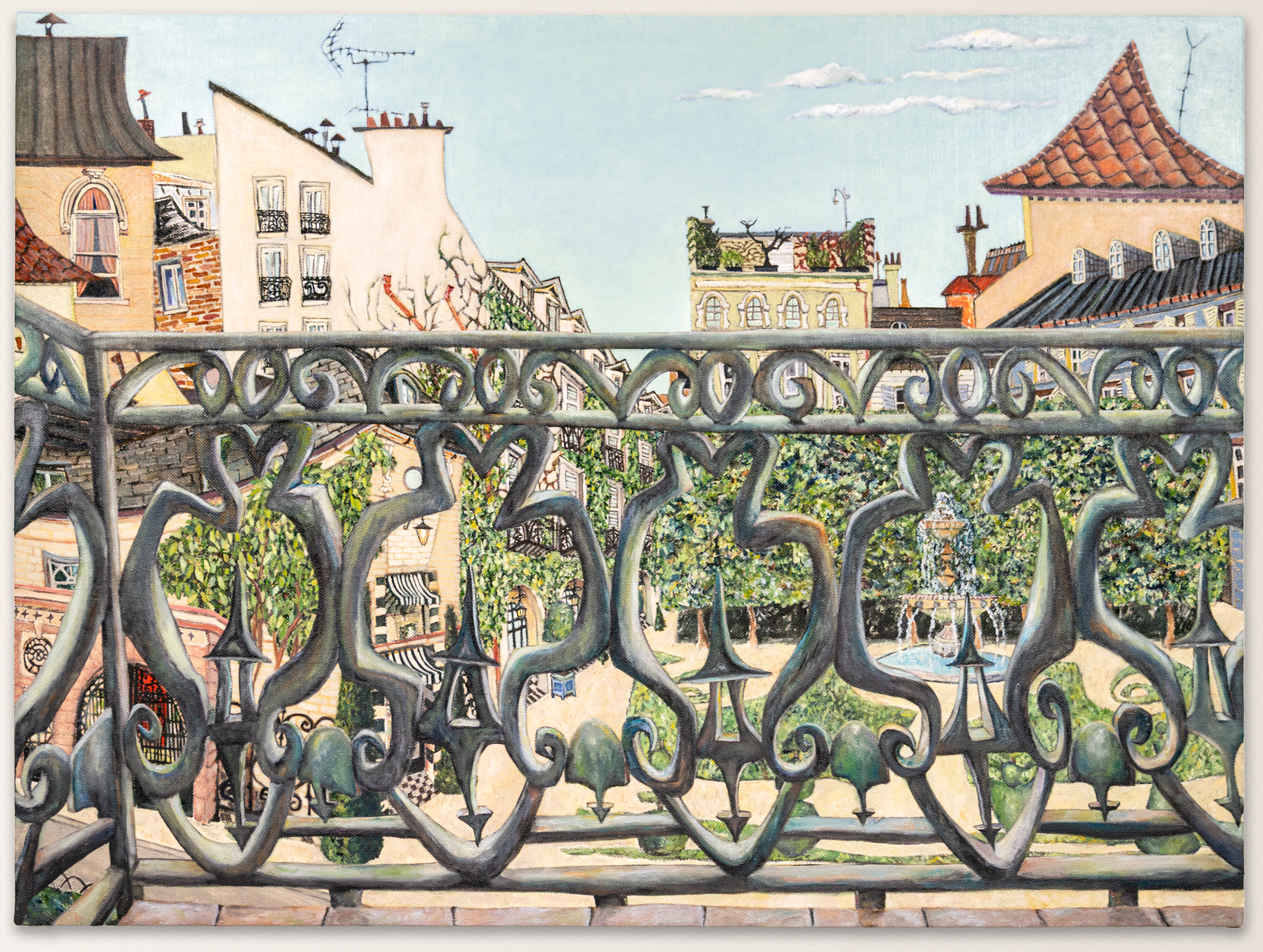 Facades
40" x 54", oil on linen 