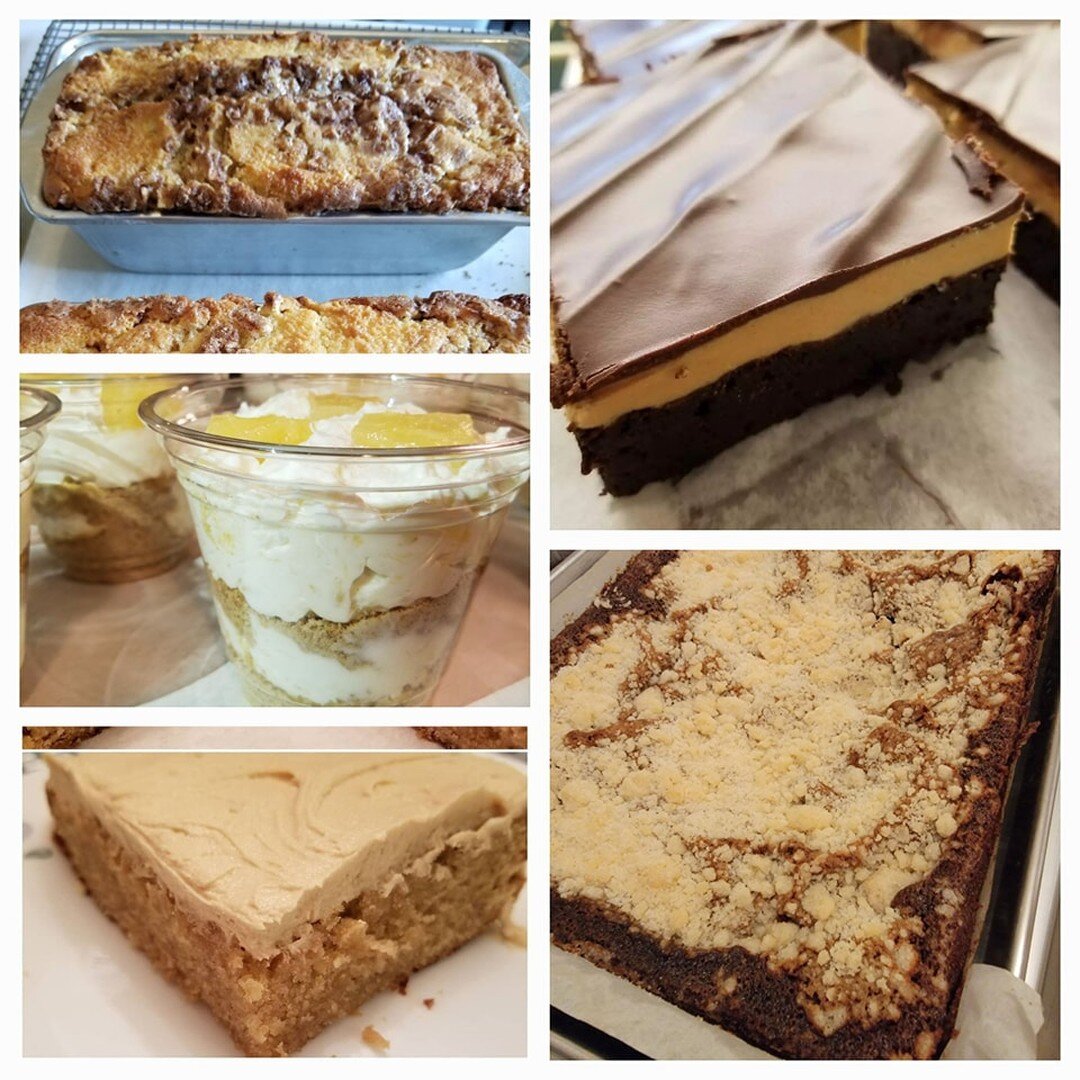 Good morning! It's going to be a beautiful day! My bakery stand at the Leesport Farmers Market will be open today from 8am-7pm. Be sure to stop by and pick up some of your favorites! My menu items include PB Tandy Cake, Pineapple Upside Down Cheeseca