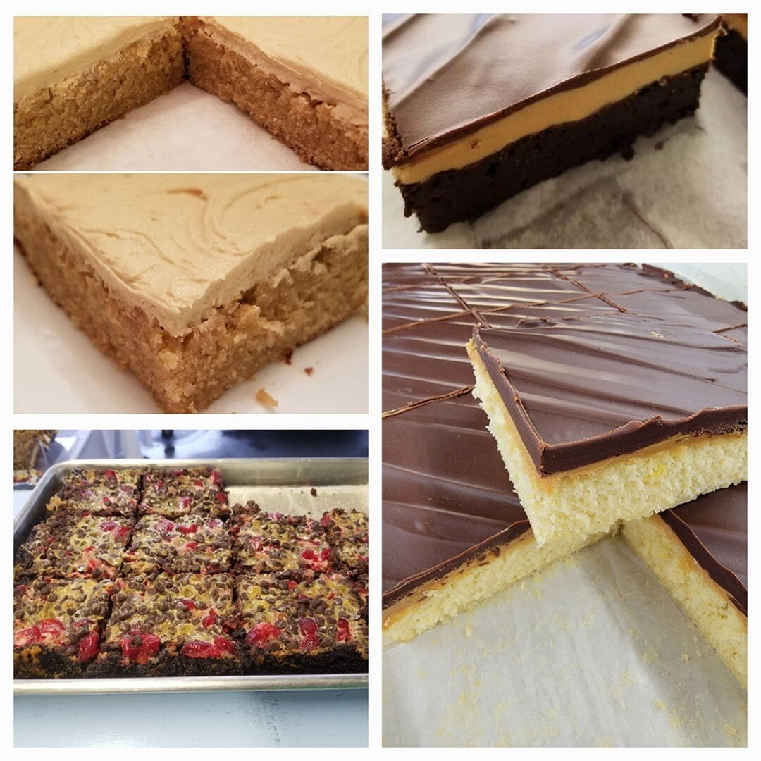 Good evening! The weather is going to be beautiful tomorrow, so take some time to stop by my bakery stand at the Leesport Farmers Market. I will be open from 8am-7pm. My menu this week includes Buckeye Brownies, PB Tandy Cake, Choc-covered Cherry Mag