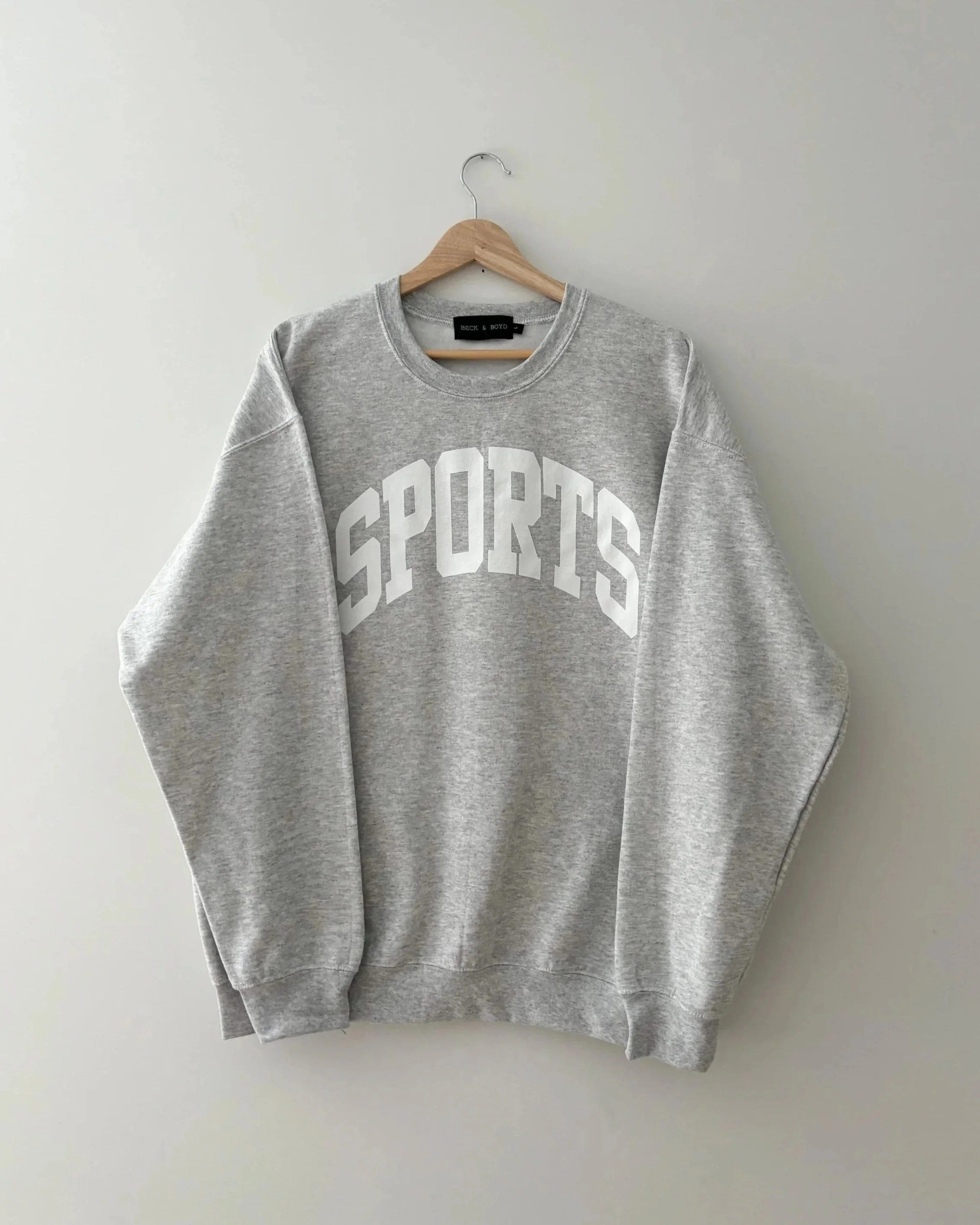 Grey Sports Sweatshirt