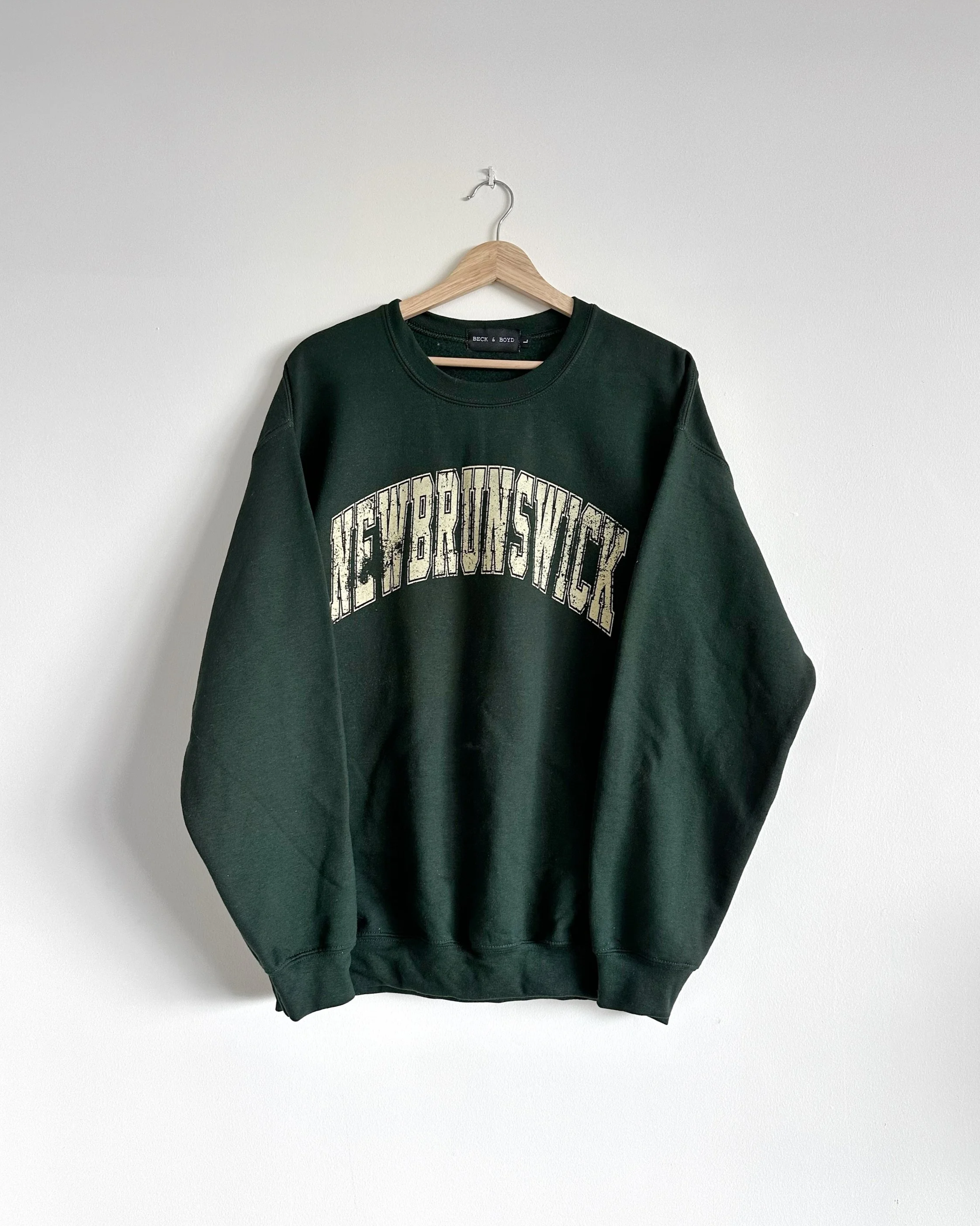 Vintage Dark Green New Brunswick Sweatshirt