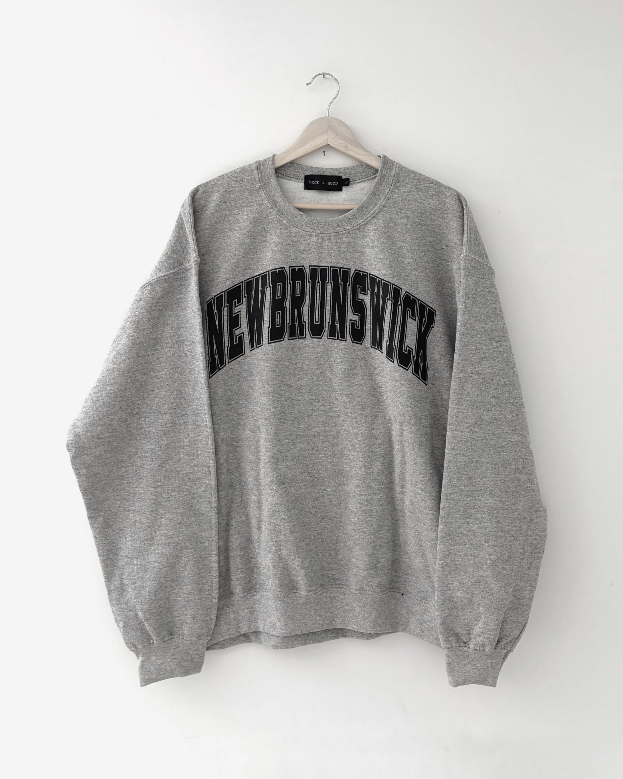 New Brunswick Sweatshirt, Black Printed