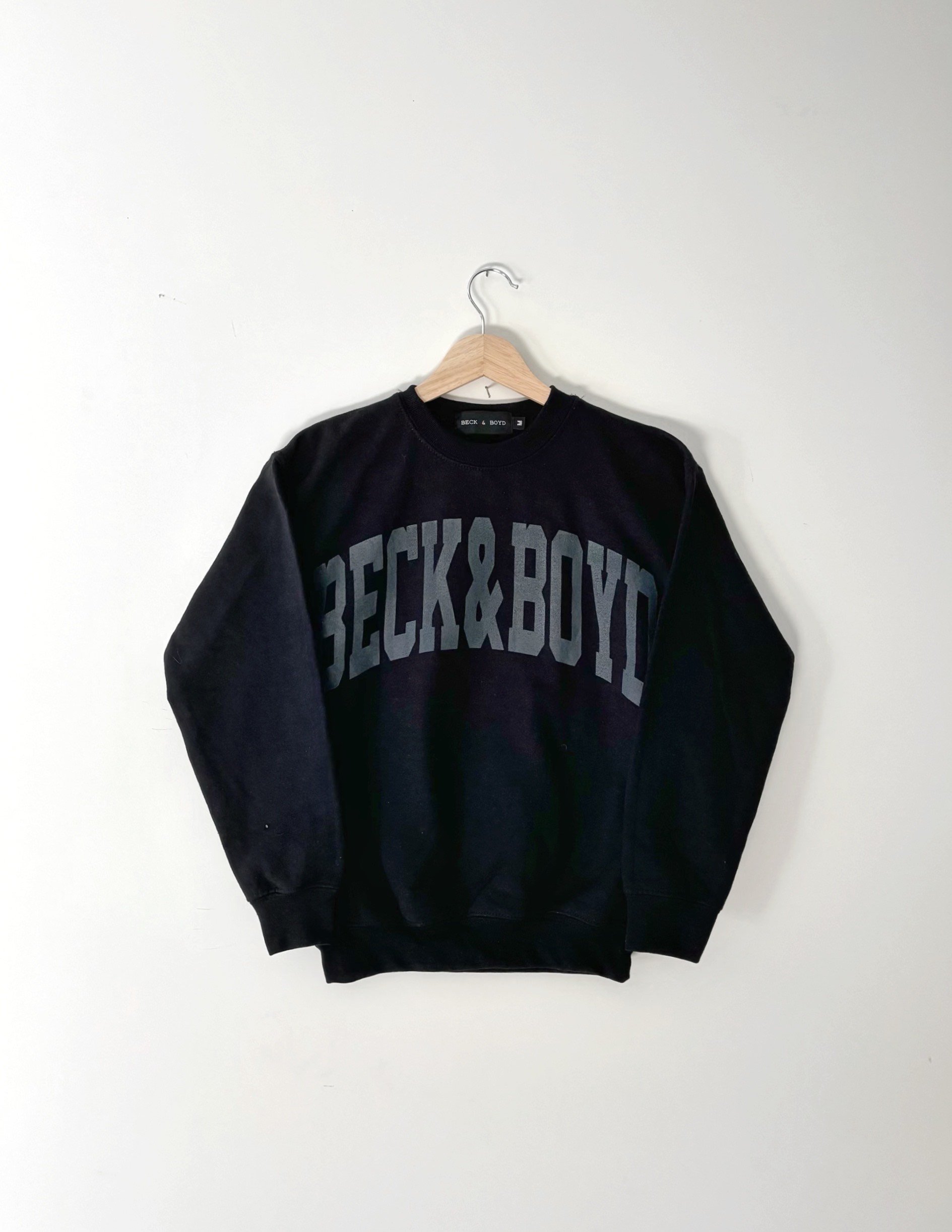 Kids Black Beck and Boyd Sweatshirt.jpeg