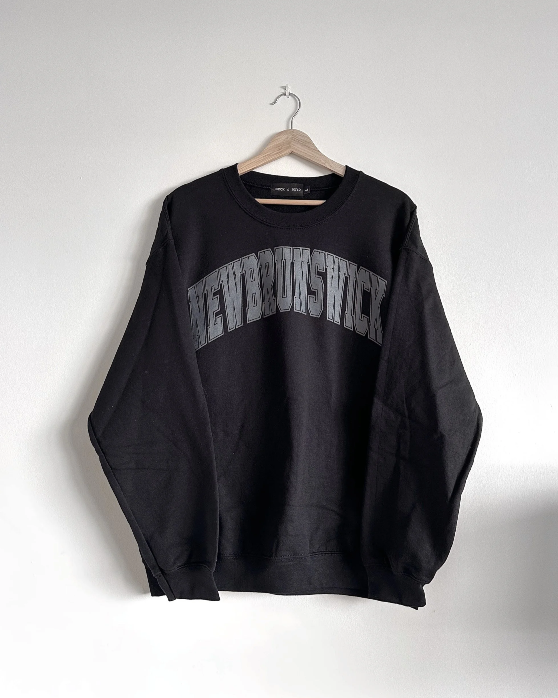 Black New Brunswick Sweatshirt