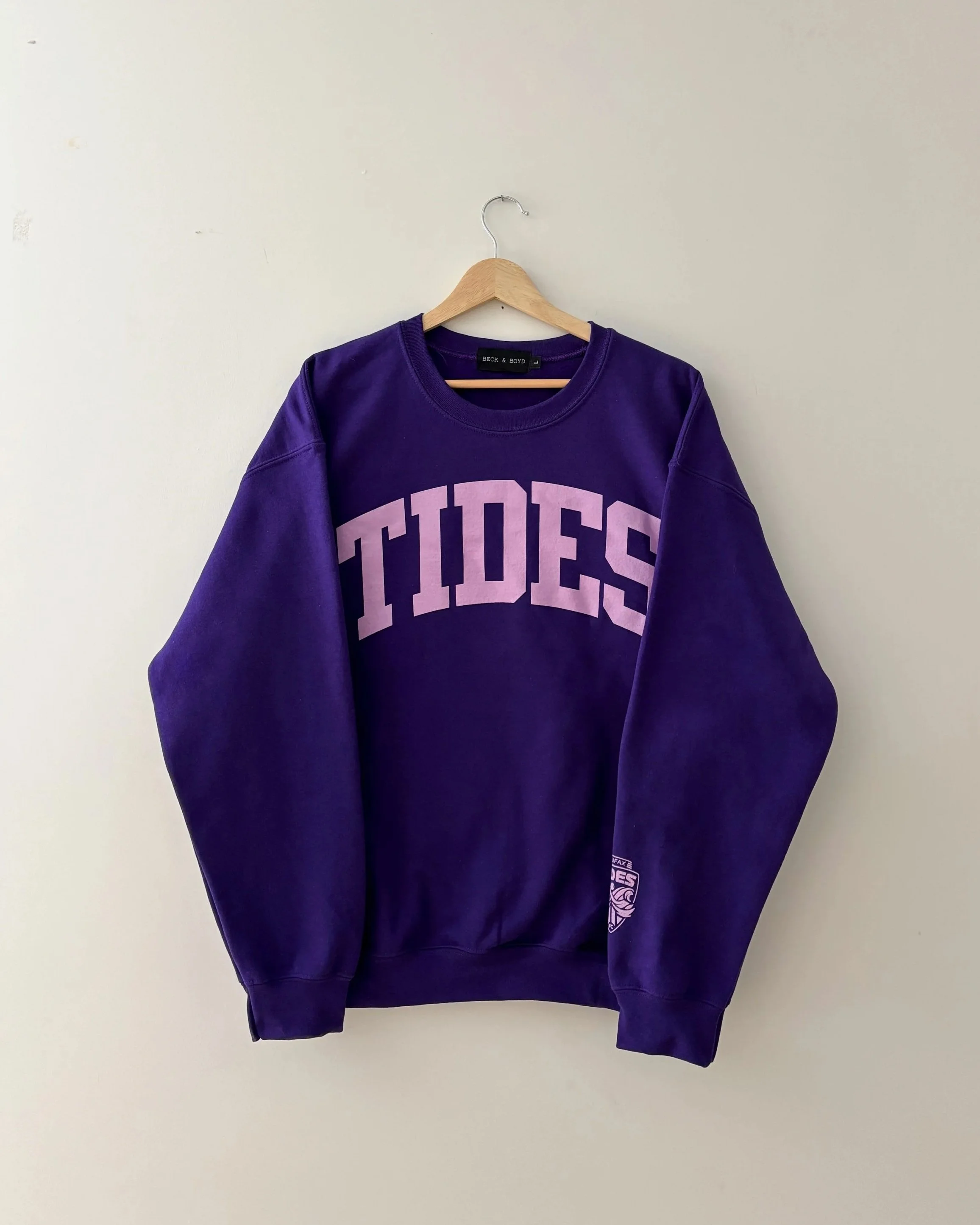 Halifax Tides FC x Beck & Boyd Sweatshirts Exclusively Available through Tides FC