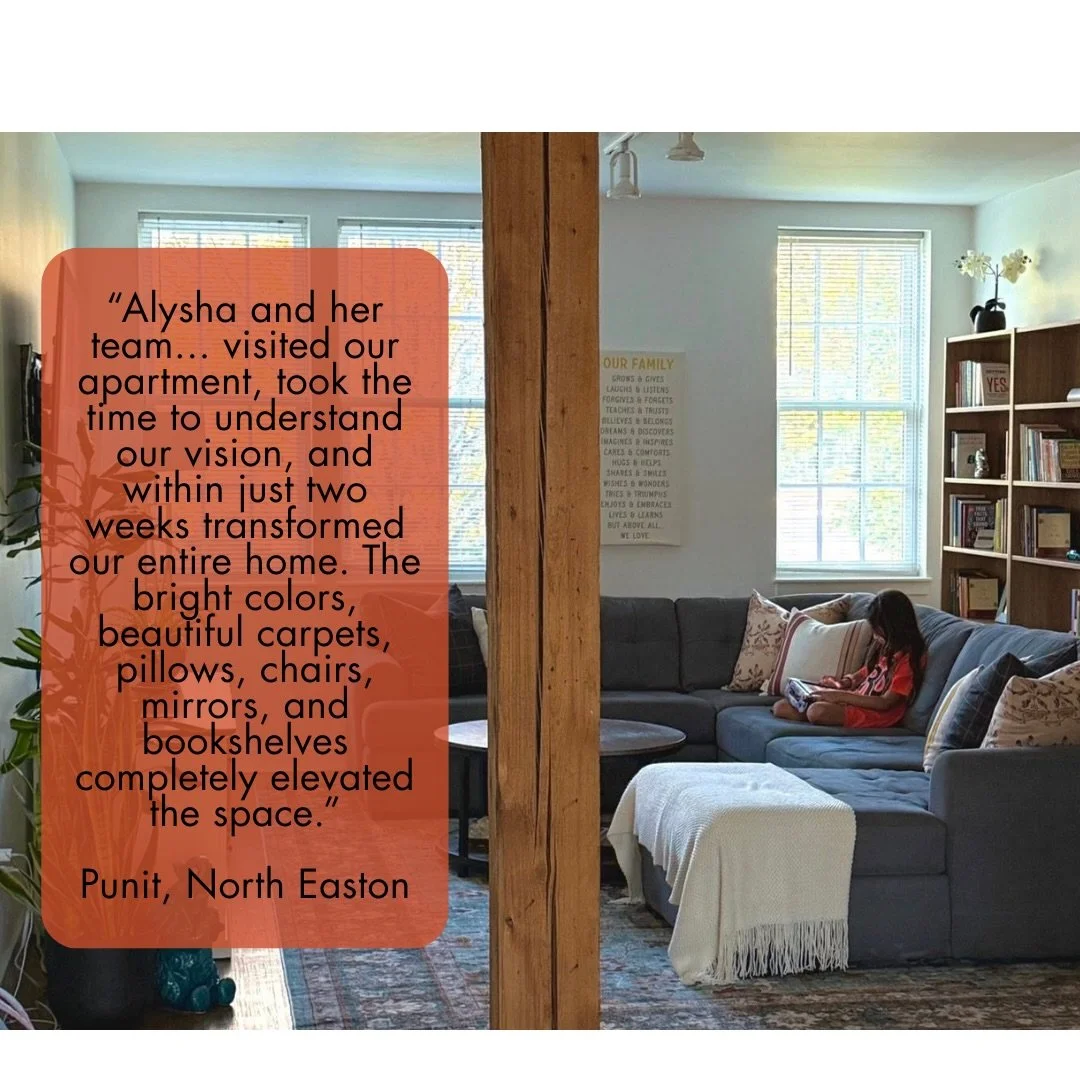 We&rsquo;re so grateful for every Google review our customers take the time to leave 🤍 Your kind words mean more than you know, and we wanted to share a few with you! #interiordesign #remix #hellopearlinteriors #eastonma