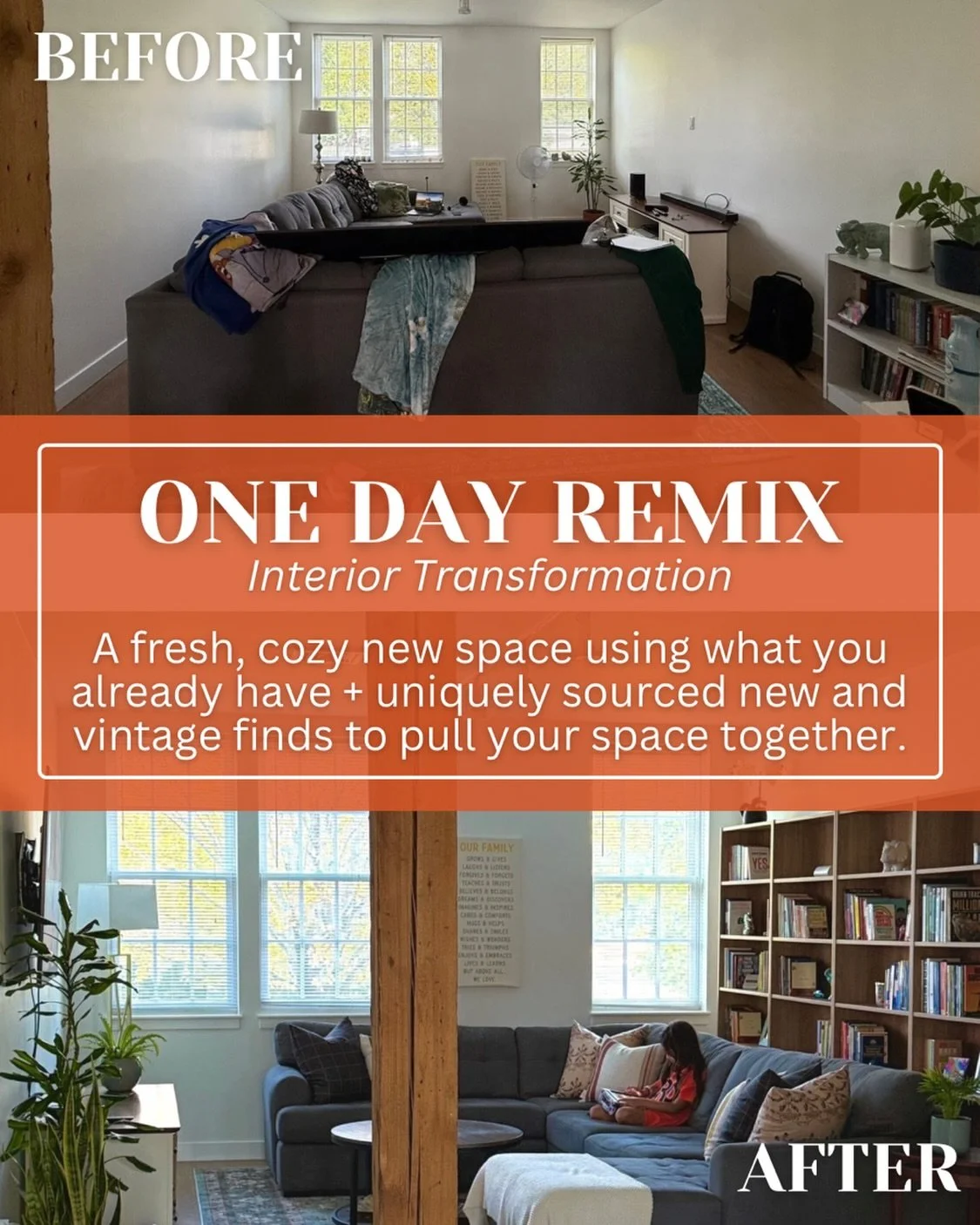 Two more homes are officially on our Hello Pearl Remix calendar &mdash; one right here in Easton and one next door in Raynham.

There&rsquo;s something incredibly special about transforming homes in our own community &mdash; layering in warmth, inten