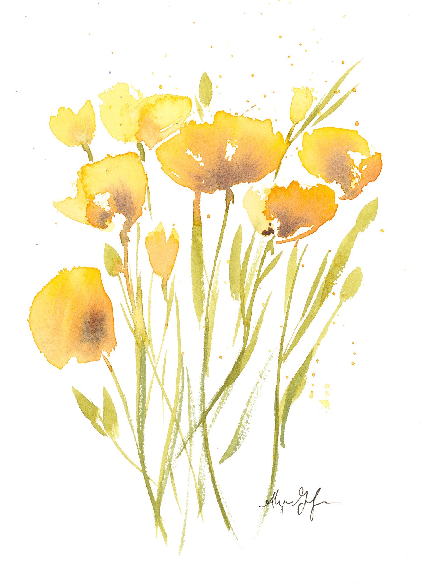 AlyssaGrundmeyer_YellowPoppies