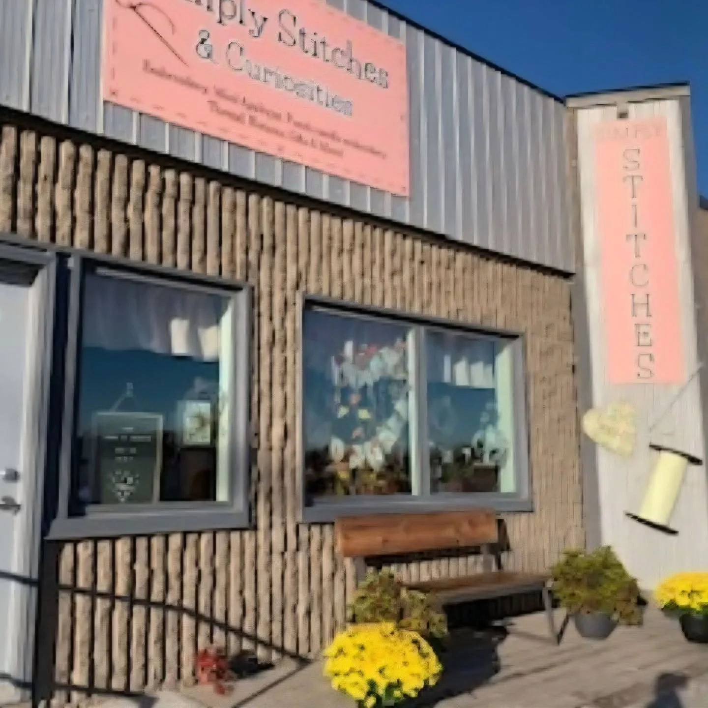 Small Business Week - Business Profile - Simply Stitches &amp; Curiosities is back in a brick and mortar shop ready to supply all your handwork/stitching supplies! &nbsp;Embroidery, wool applique, punch needle embroidery, Sashiko, English paper pieci