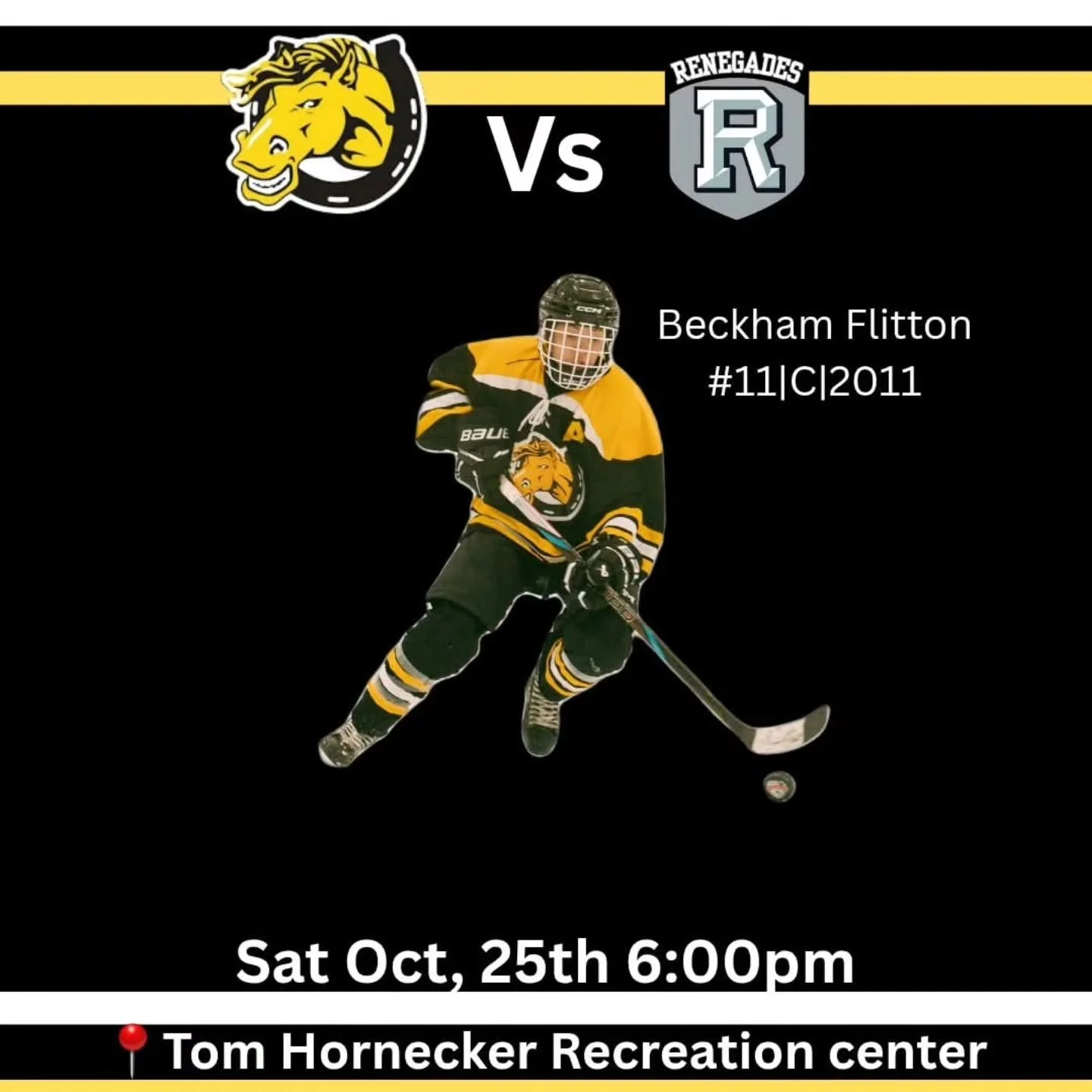 FILL THE ARENA!! CHEER ON the Nanton Palomino's Men's Hockey Team. They are playing Saturday, Oct 25th at 6 p.m. ... GO PALS!
@nantonpalominos @nantonradio 
#localhockey #menshockey #saturdaynightout #datenight 
#supportlocalteam #PalominosHockey