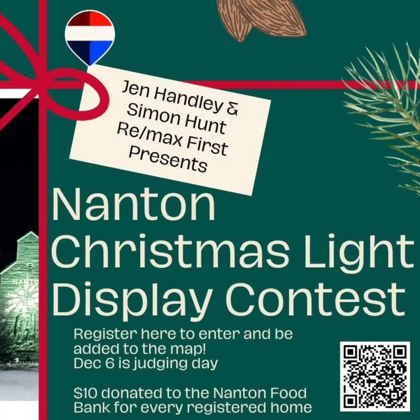 Registrations are starting to come in for this year&rsquo;s Nanton Christmas Light Display Contest! Help make Nanton sparkle this season, register your property to be added to the official Nanton Christmas Light Map. For every home that registers, Je