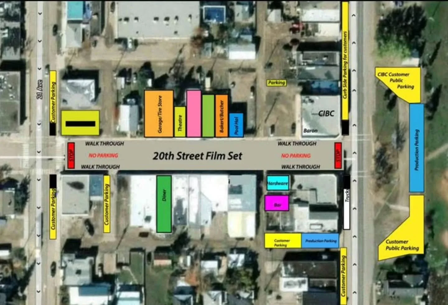 Public Notice &ndash; Filming in Downtown Nanton -Updated for November 27, 2025

Something a little wintry is coming to Main Street next week!

ALW Productions Inc. has updated its planned filming activities on Main Street. Please note the following:
