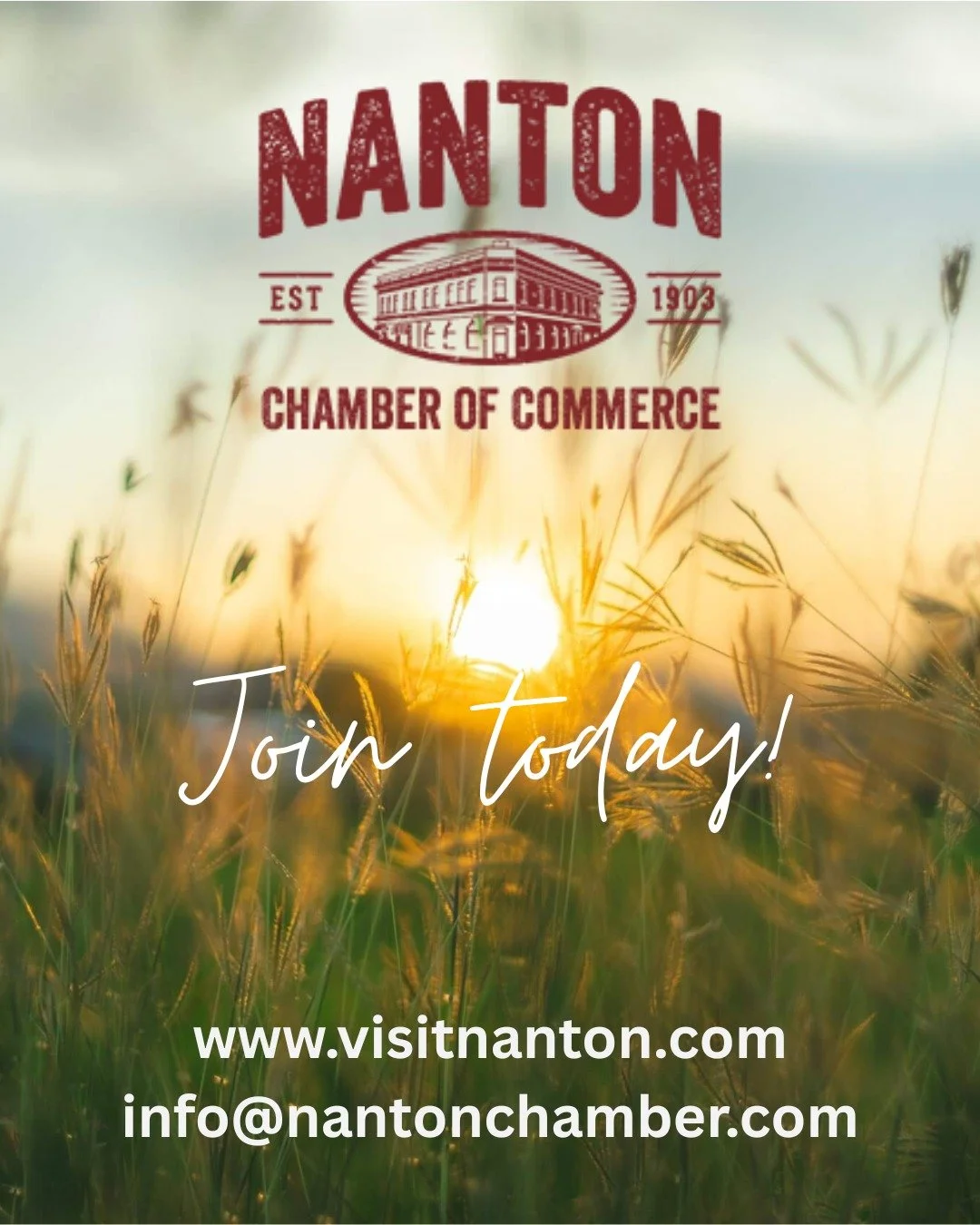 Do you own a business in Nanton or the area? Find out the many benefits of being a Nanton Chamber member this year, from excellent health coverage to an increased marketing profile. The Chamber is THE organization to belong to if you have a business 