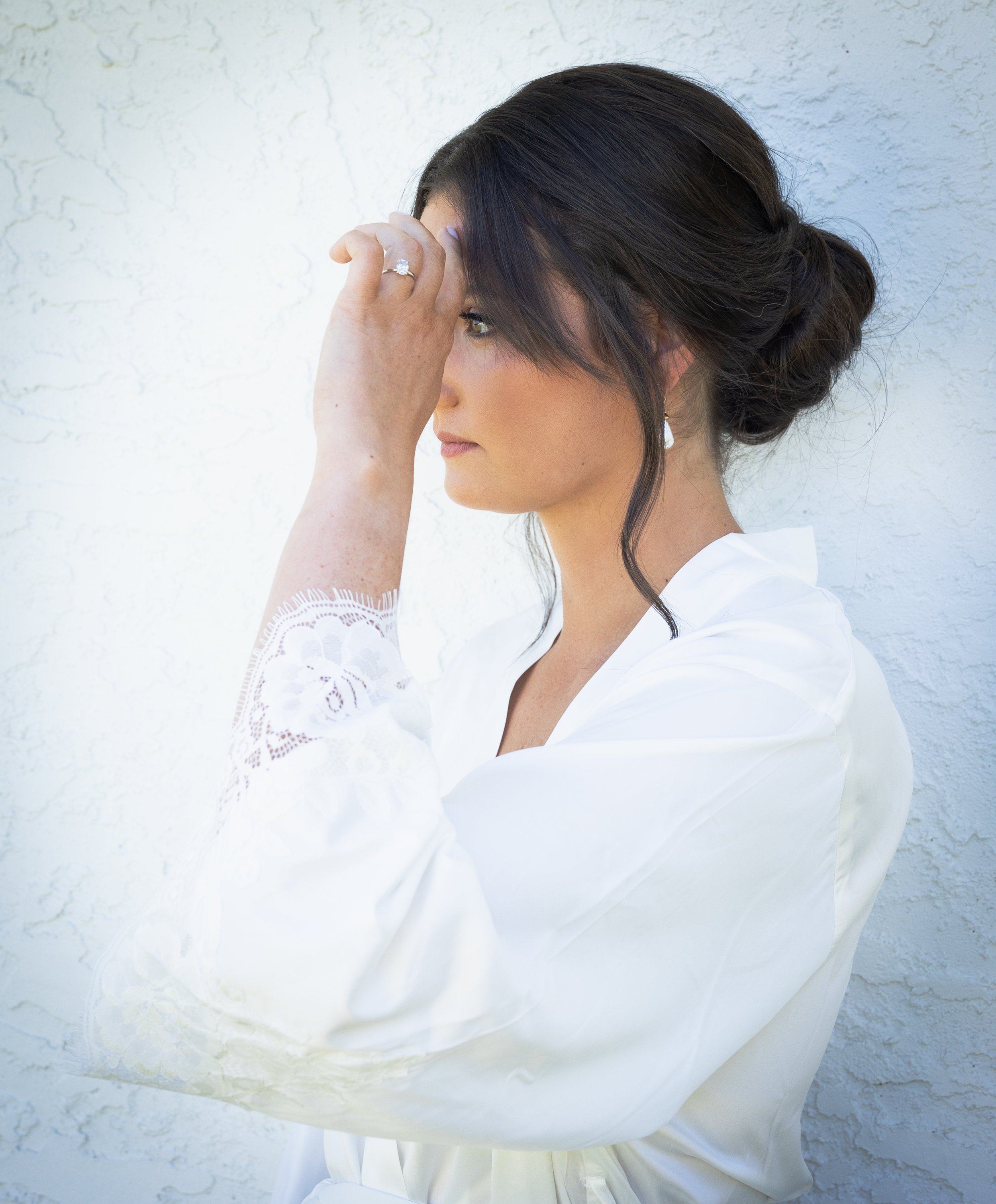 bridal portrait taken by haley johnstons photography victoria bc
