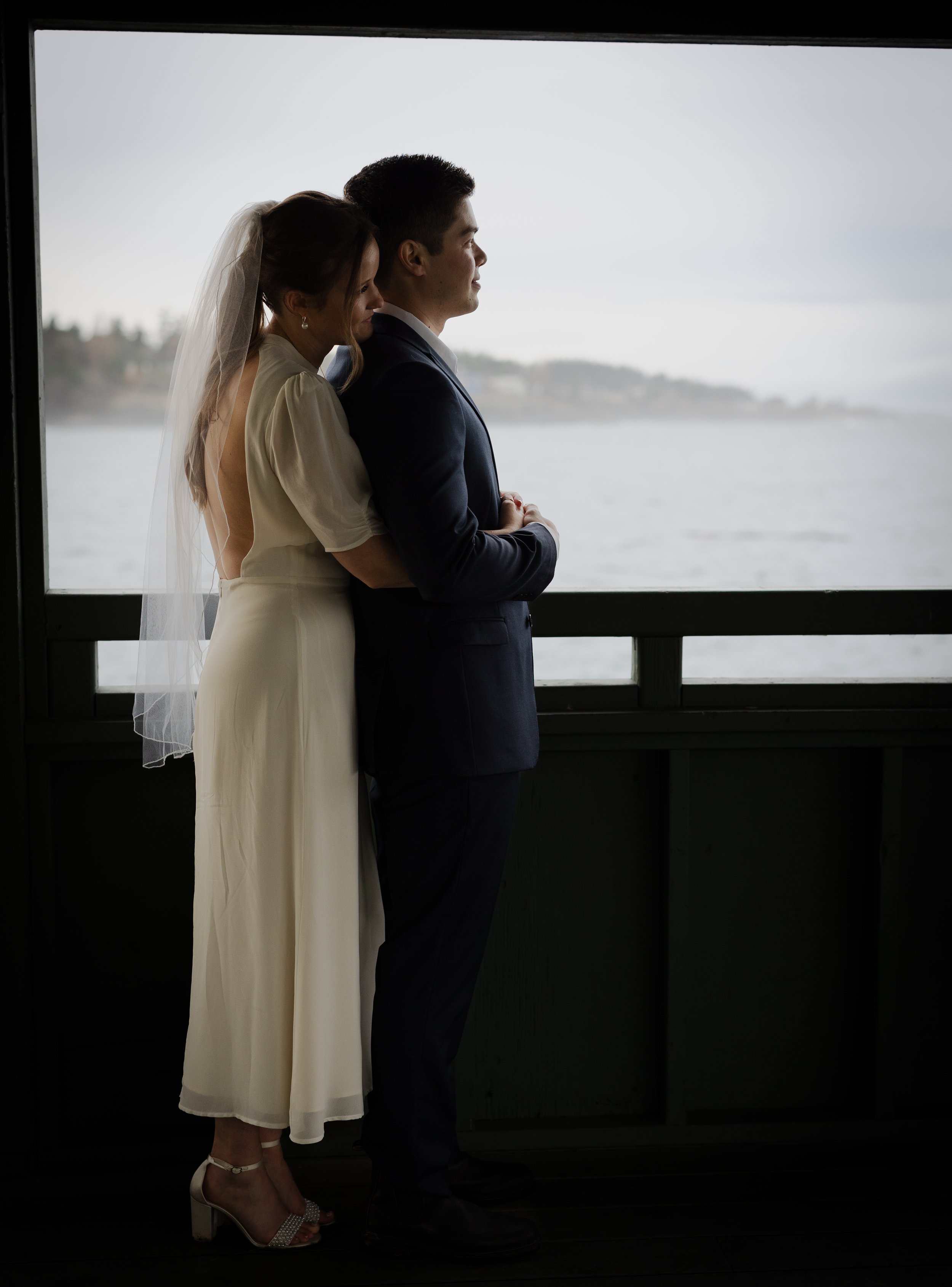 wedding portrait taken by haley johnstons photography victoria bc