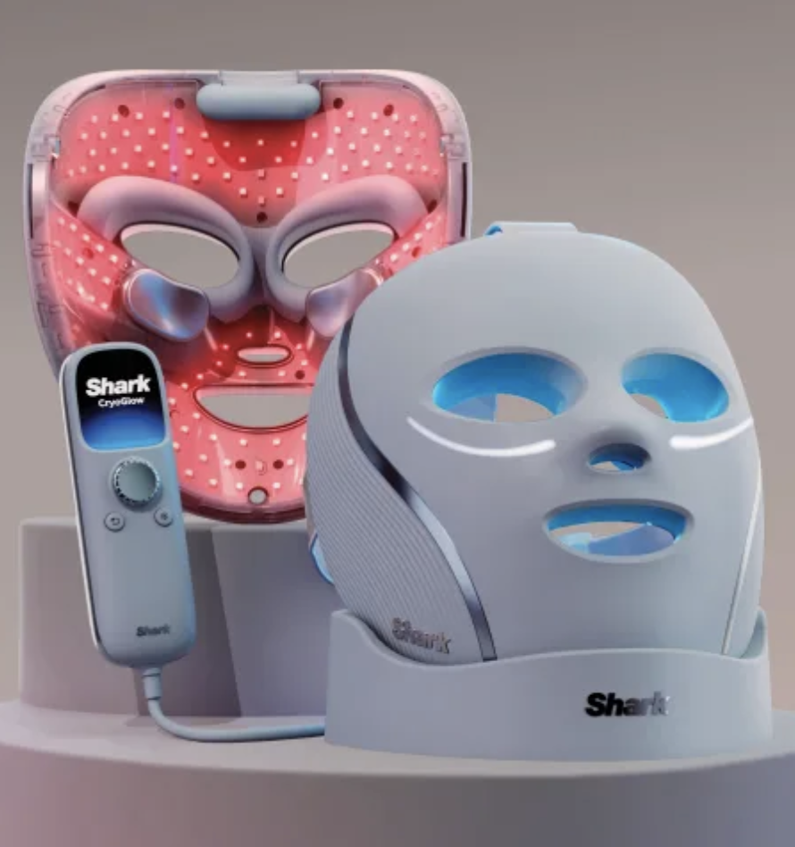 Shark CryoGlow LED Mask with Under Eye Cooling