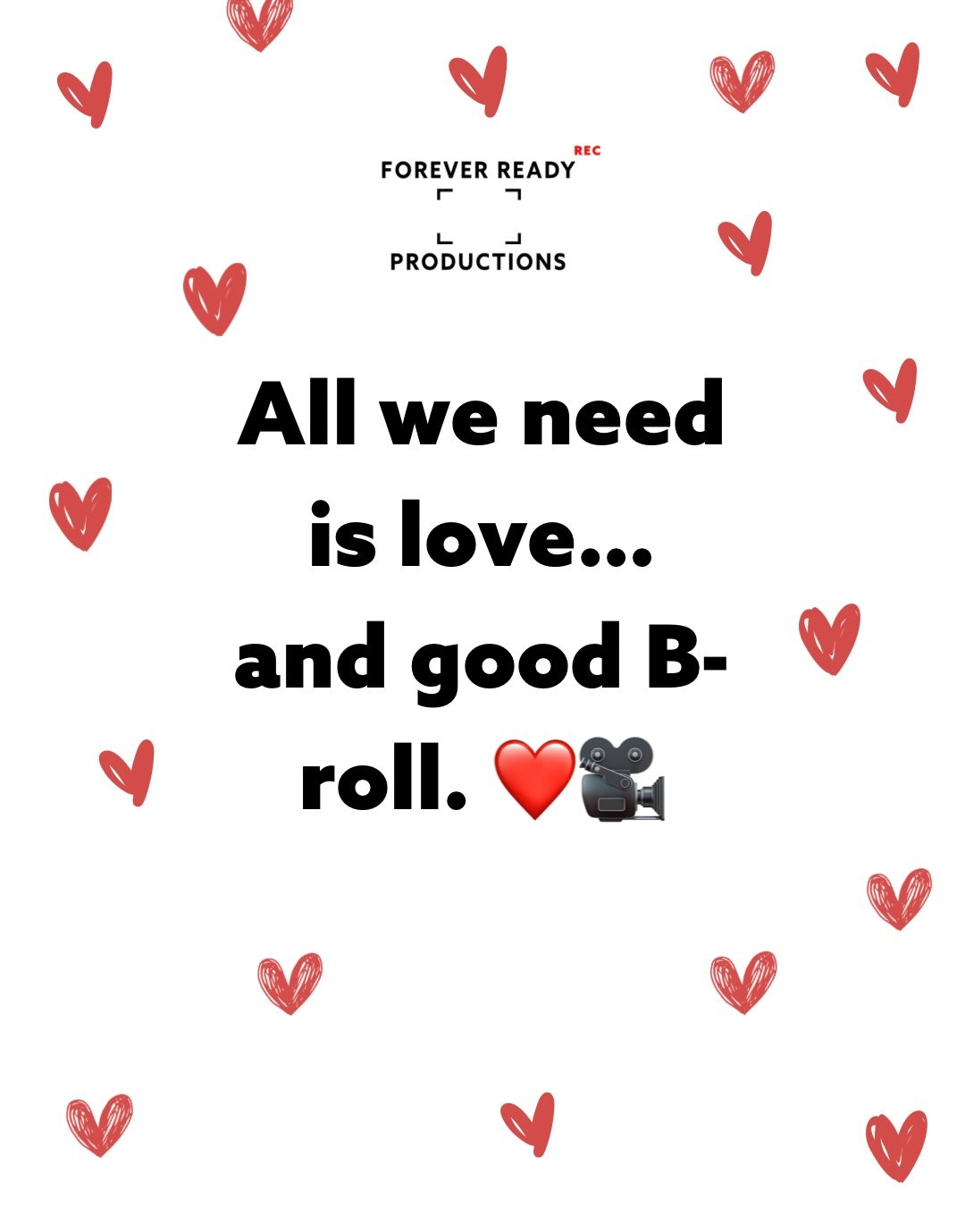 All we need is love&hellip; and good B-roll. 🎥❤️
And a good storytelling partner&hellip;

This Valentine&rsquo;s Day, we&rsquo;re giving a little extra appreciation to the ones who make every shoot smoother, every story stronger, and every edit time